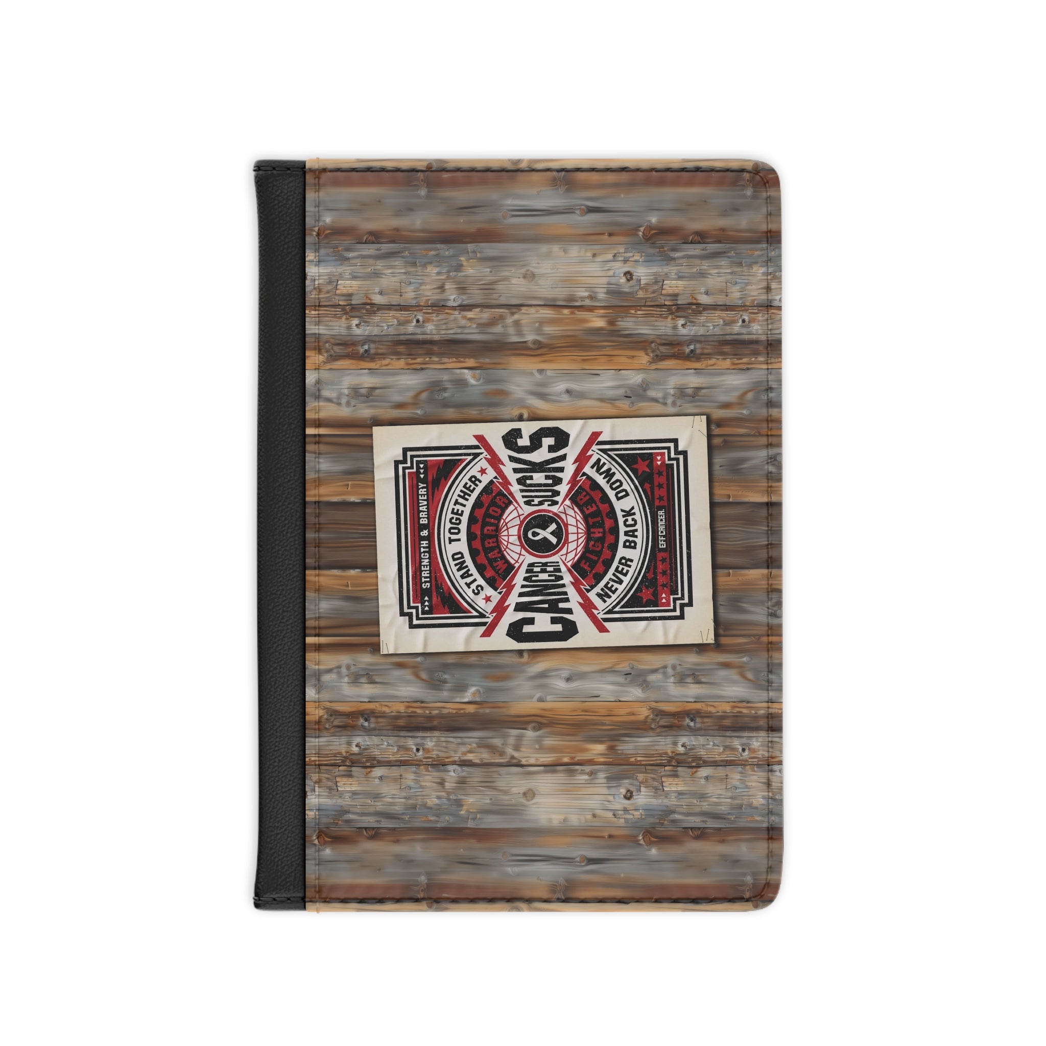 Cancer Sucks Street Passport Wallet