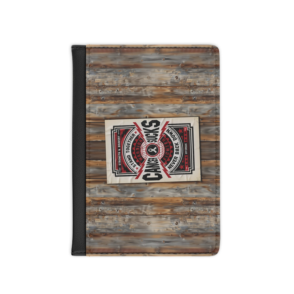 Cancer Sucks Street Passport Wallet