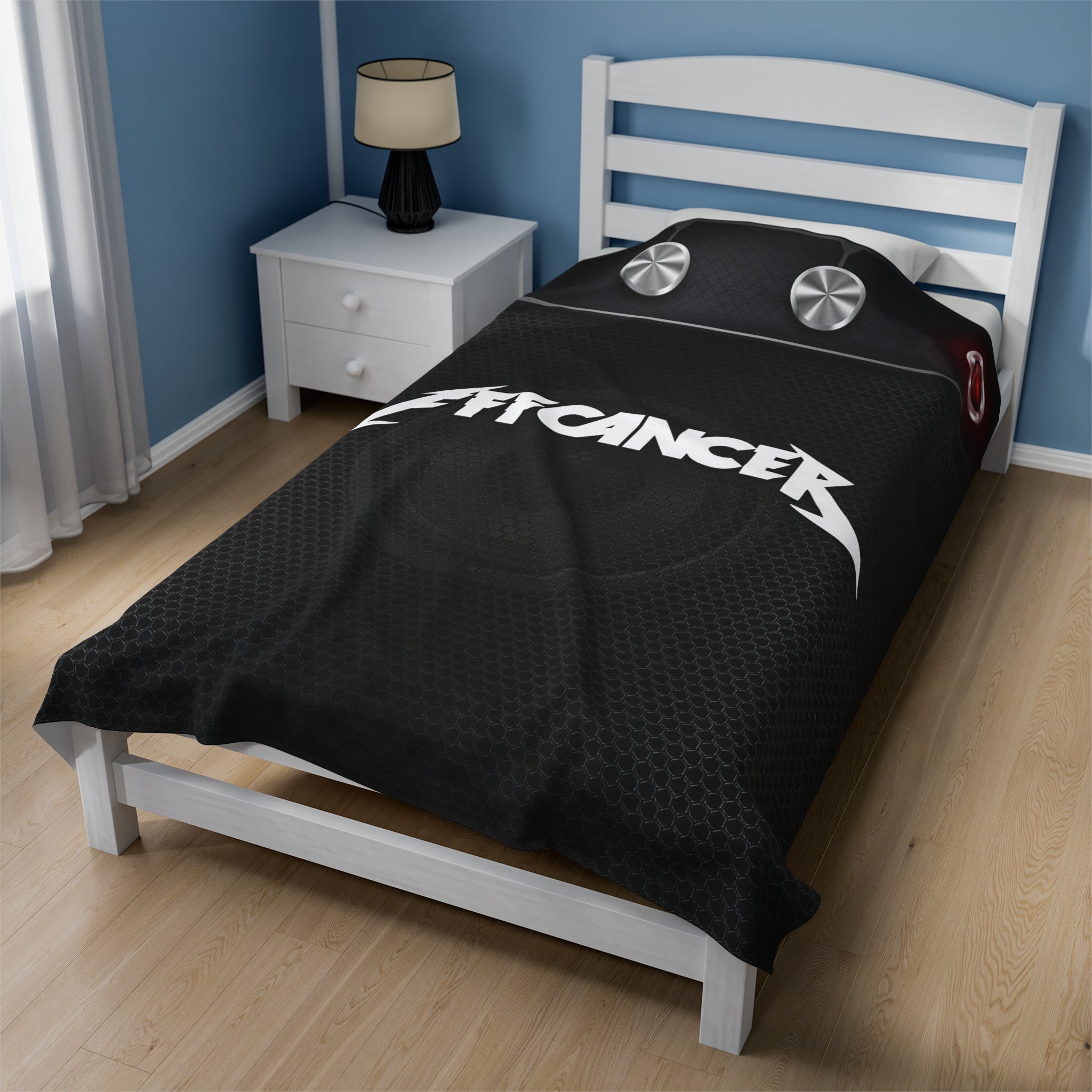 Metal Plush Blanket