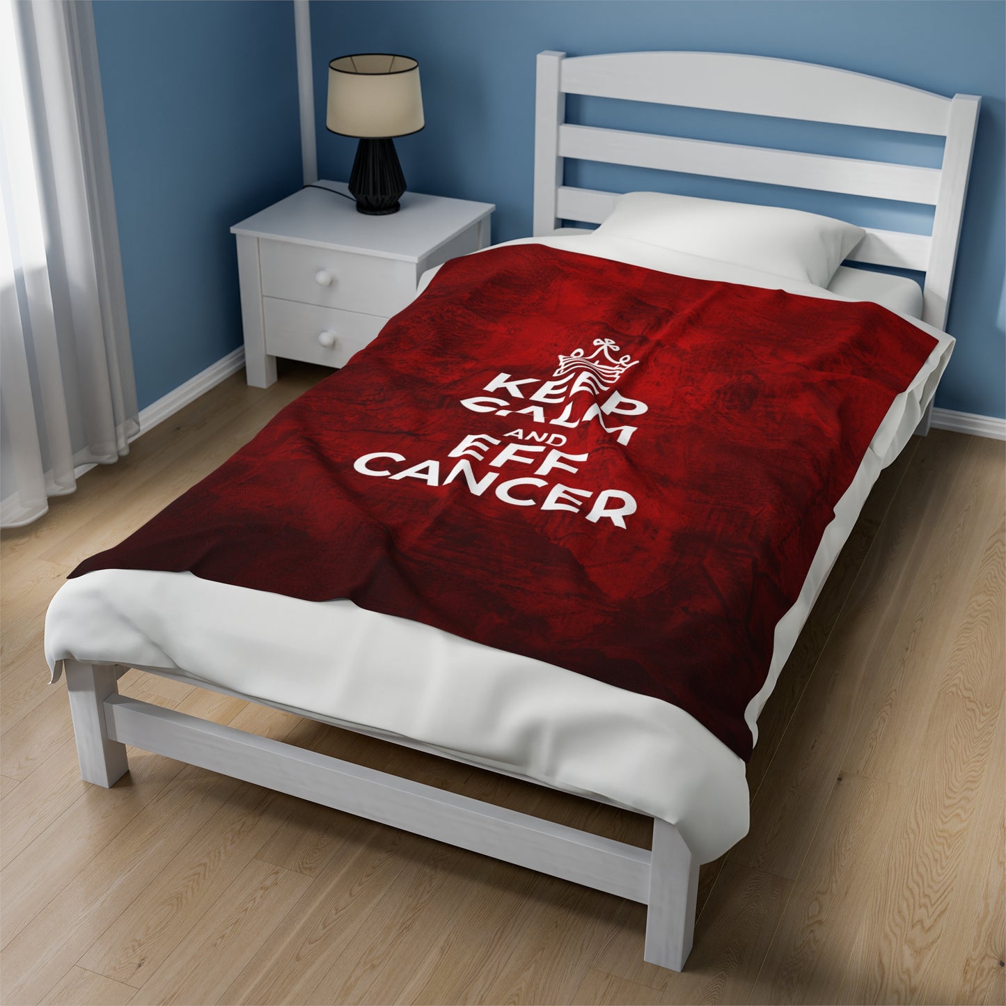 Keep Calm Plush Blanket