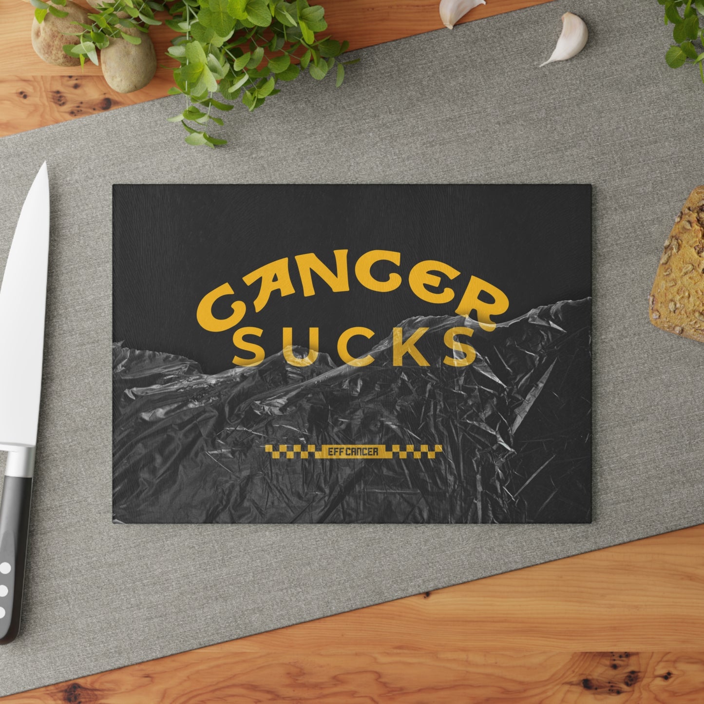 Coolish Glass Cutting Board