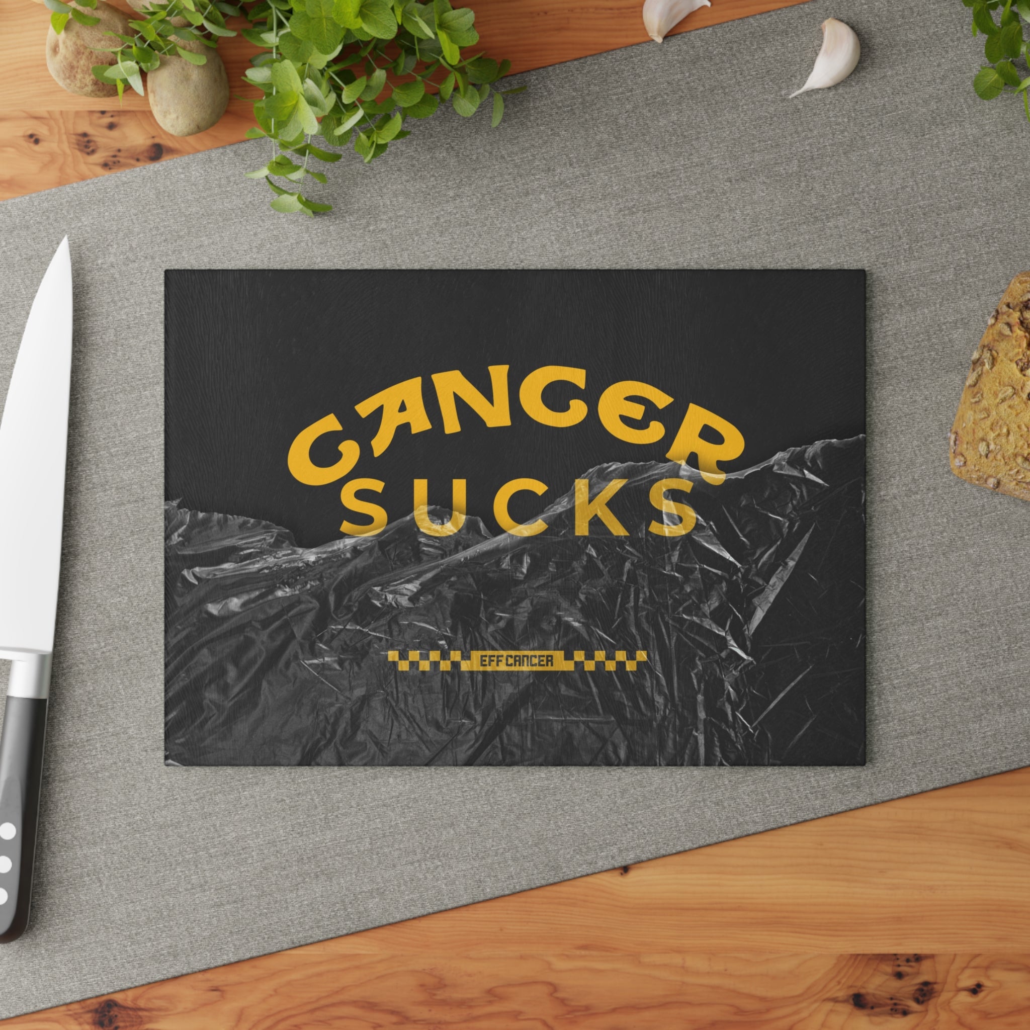 Coolish Glass Cutting Board