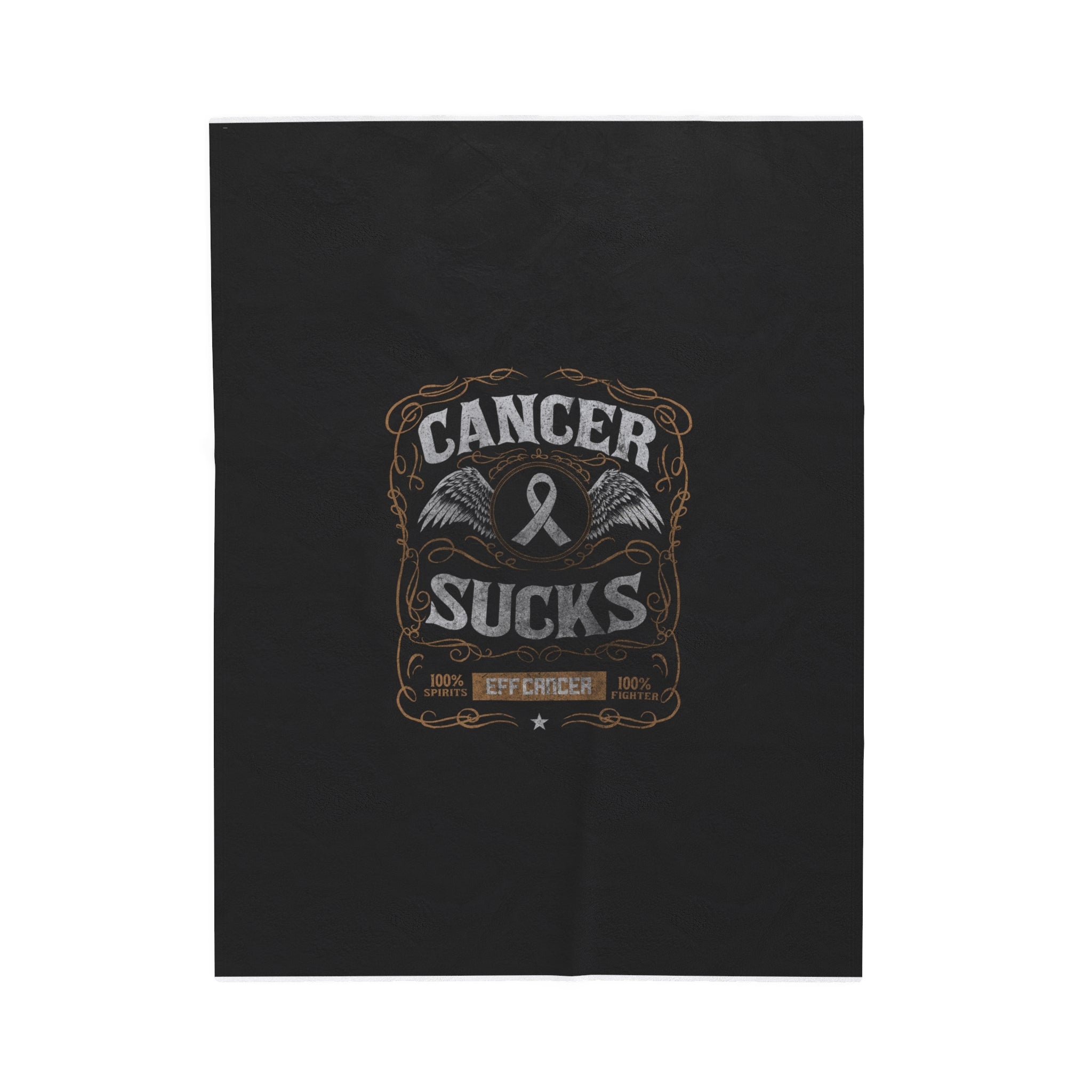 Vintage Sucks Plush Blanket