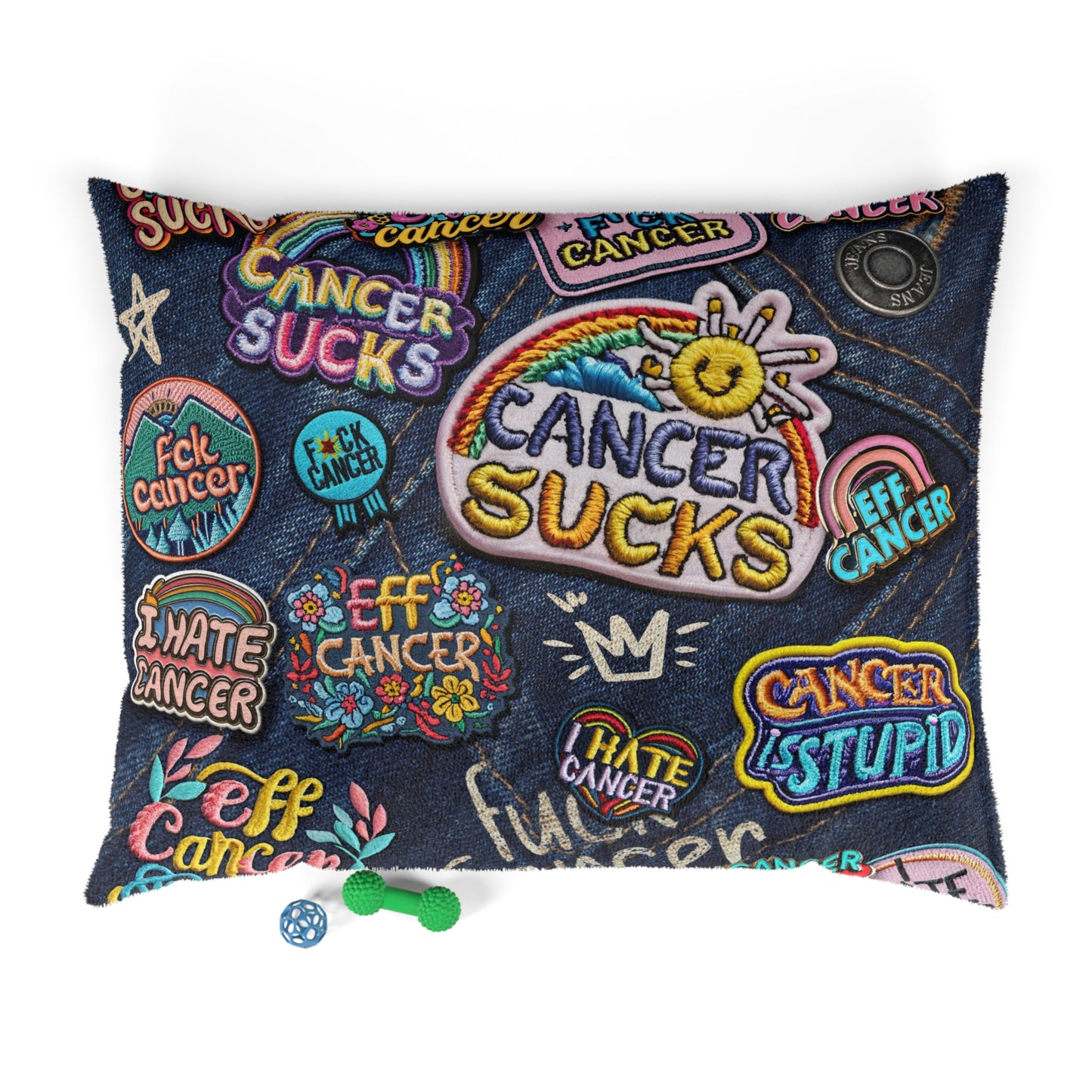Patchy Pet Bed