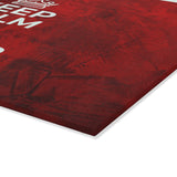 Keep Calm Glass Cutting Board