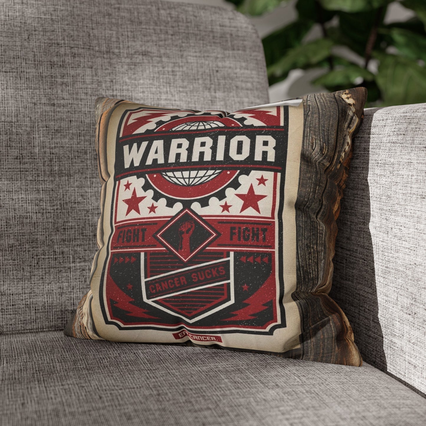 Warrior Pillow Cover
