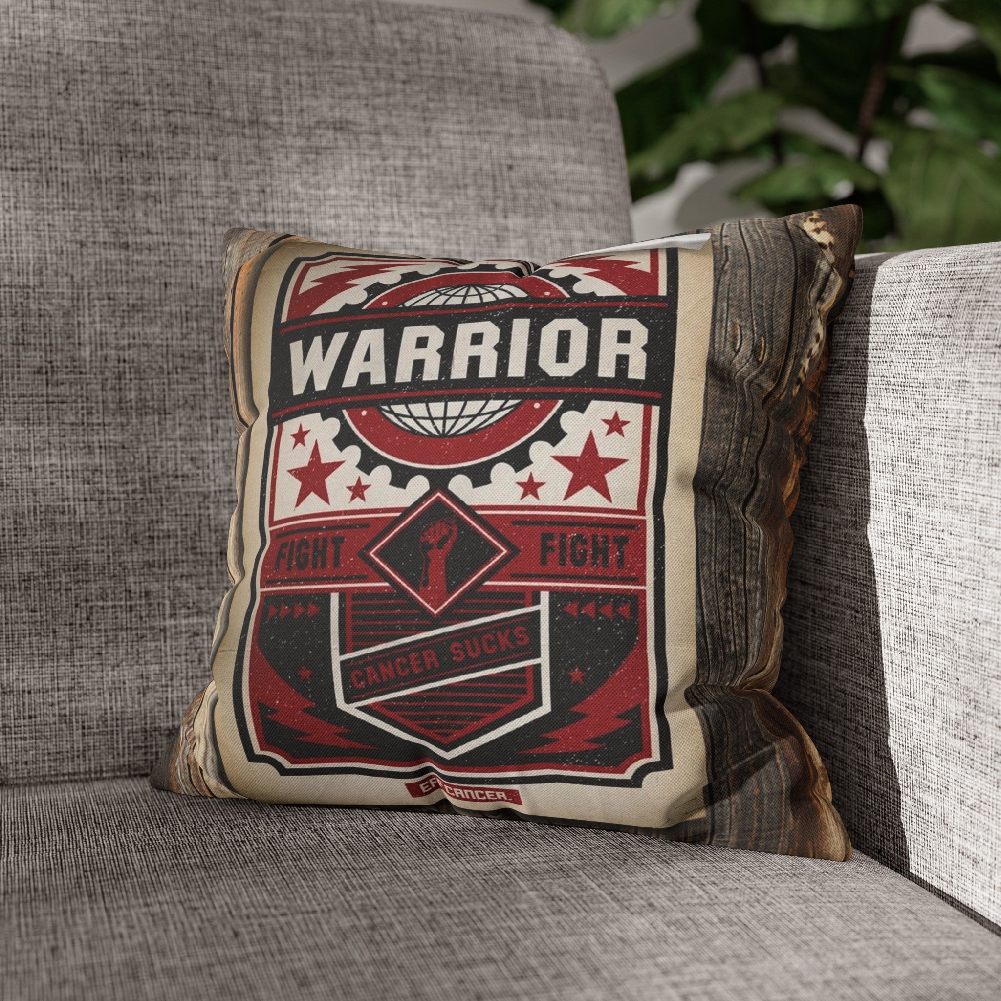 Warrior Pillow Cover
