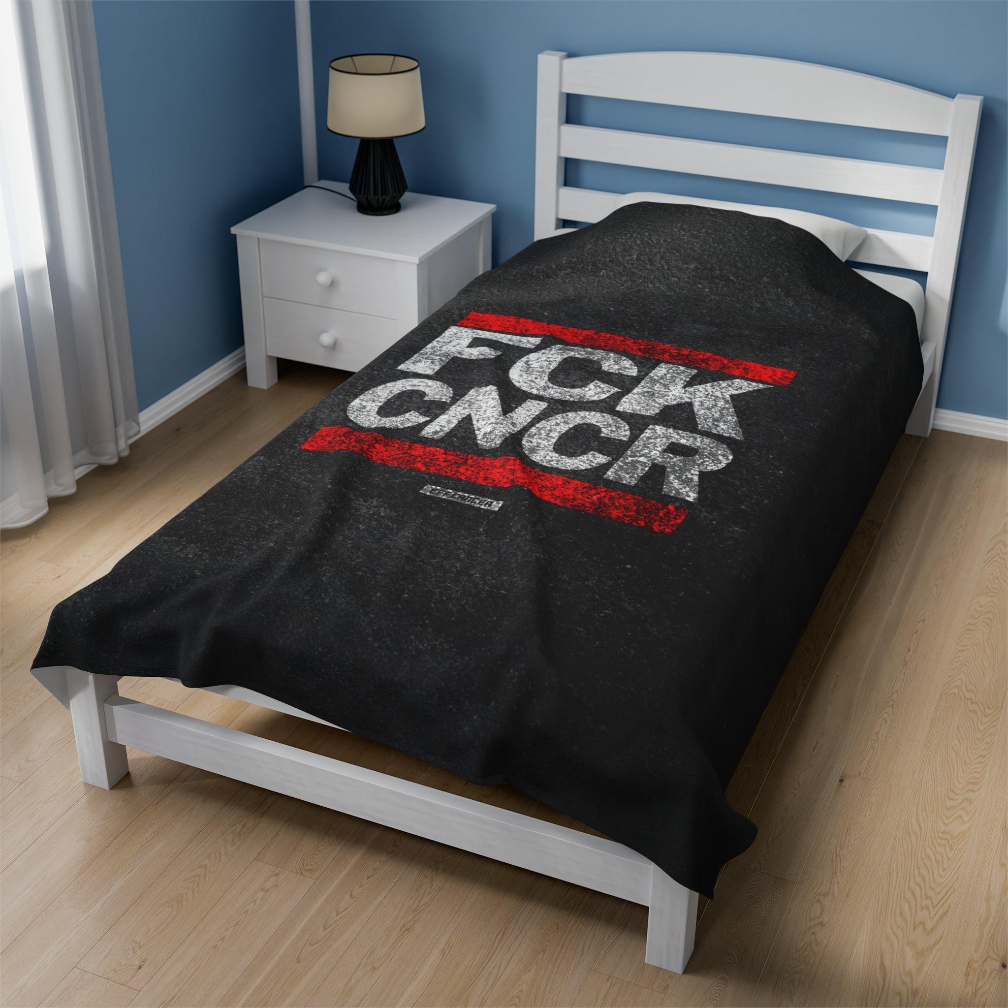 FCK CNCR Plush Blanket