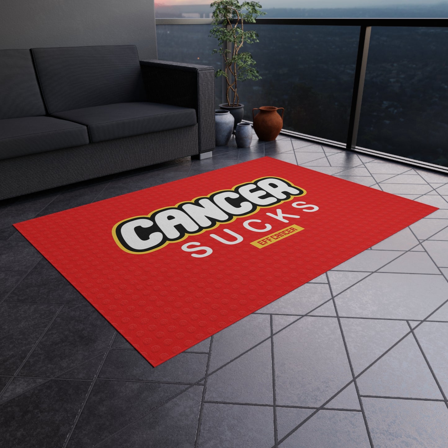 Blocks Outdoor Rug