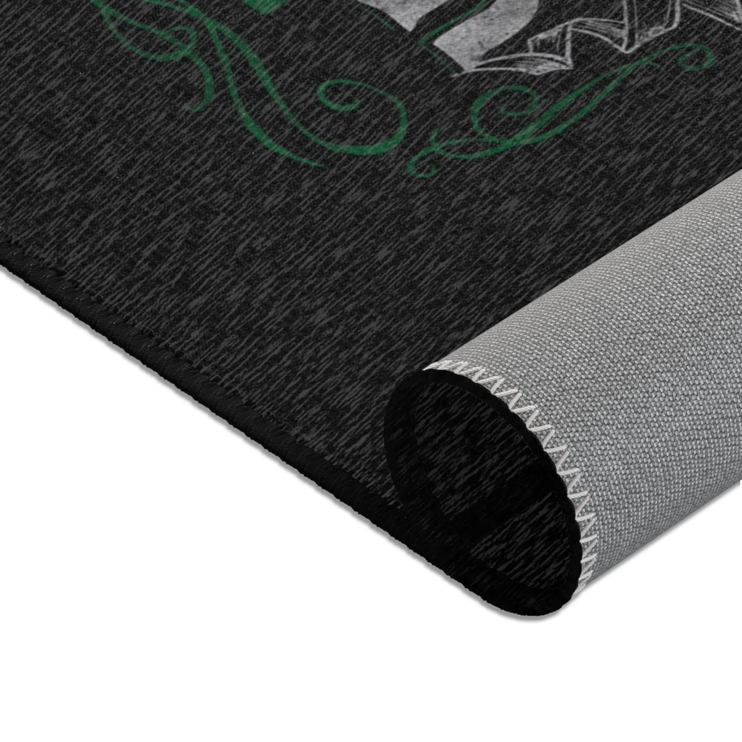 Vintage Fighter Area Rug