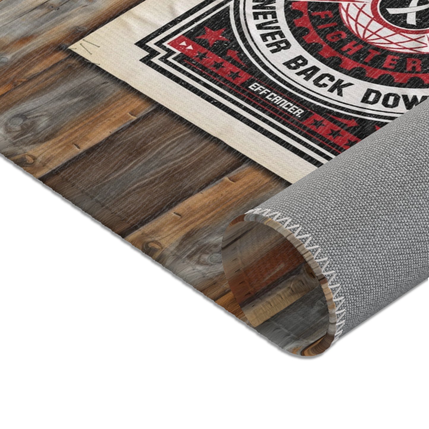 Cancer Sucks Street Area Rug