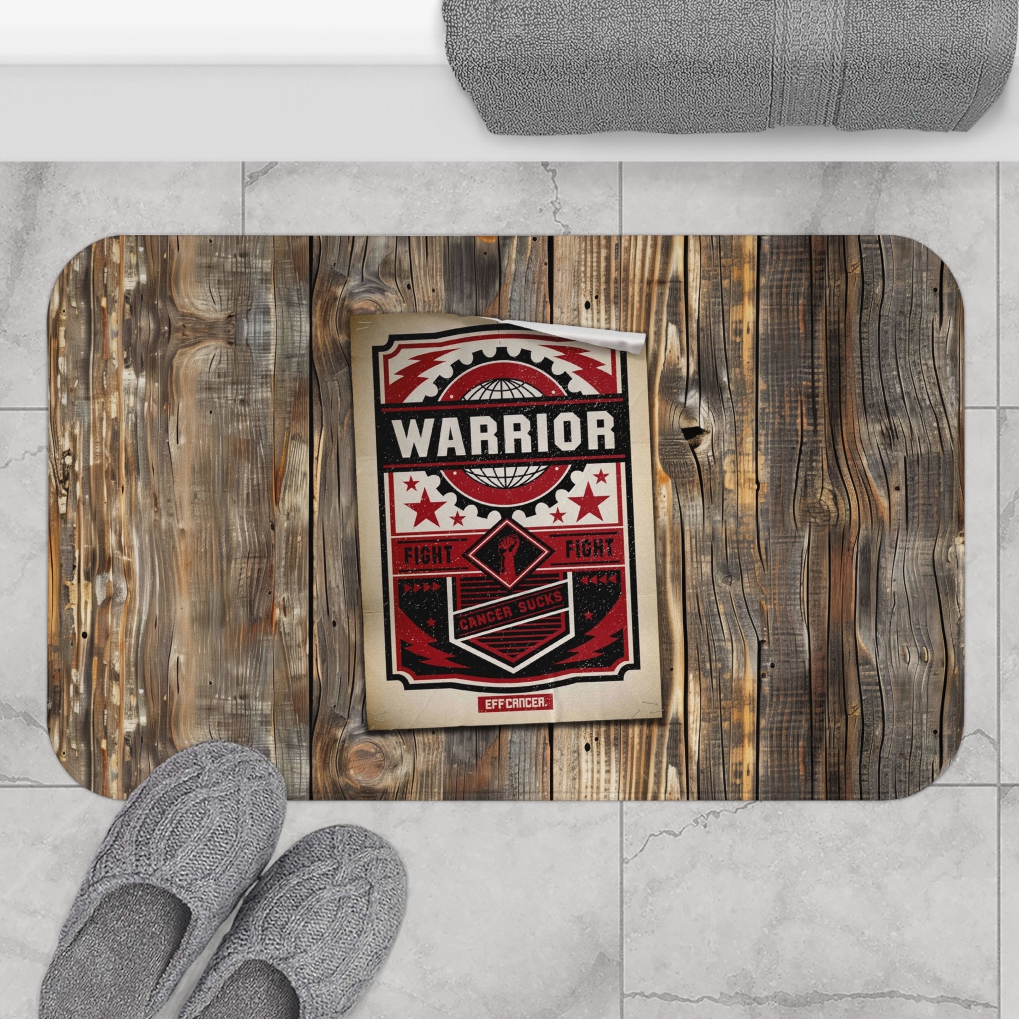 Warrior Street Bath Mat