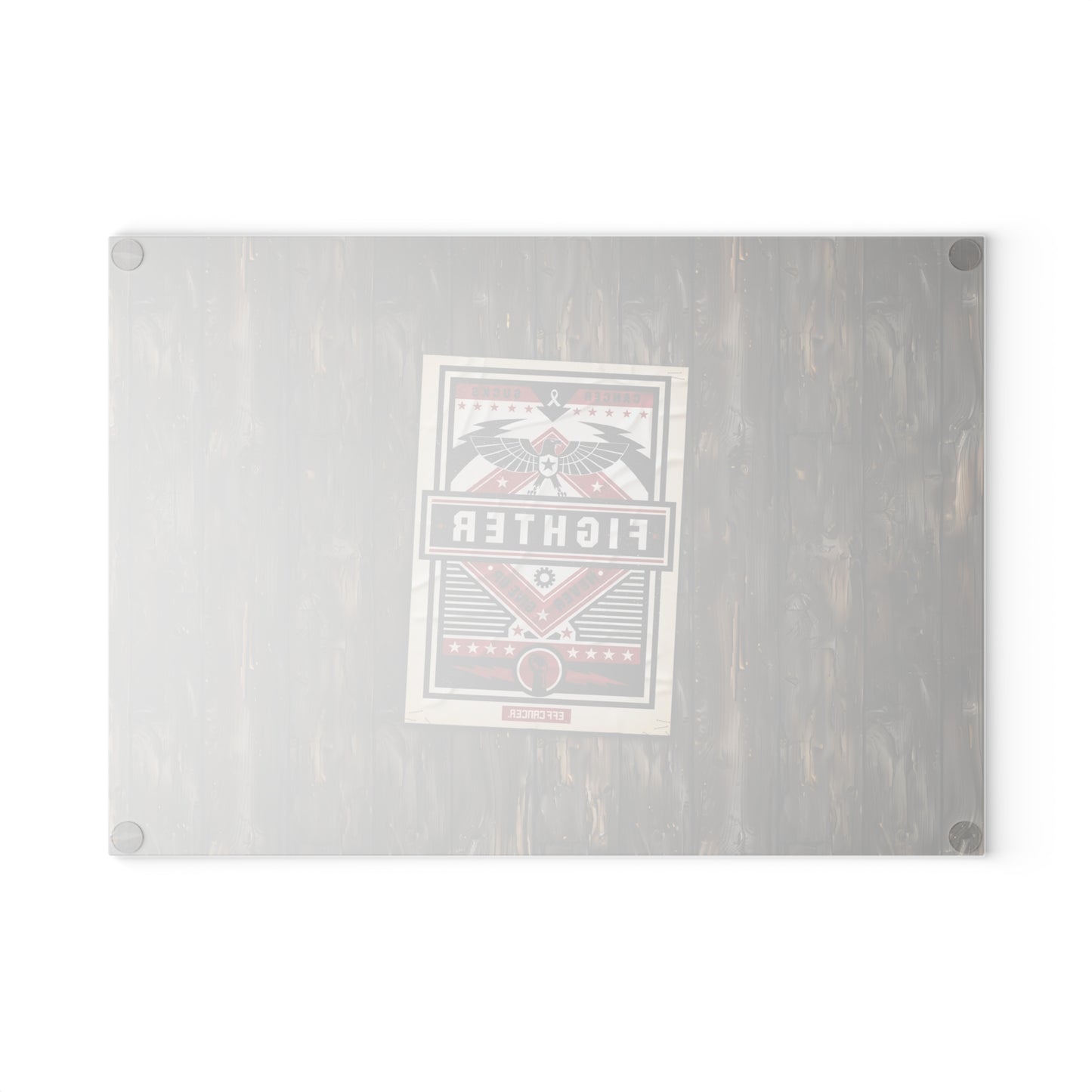 Fighter Street Glass Cutting Board