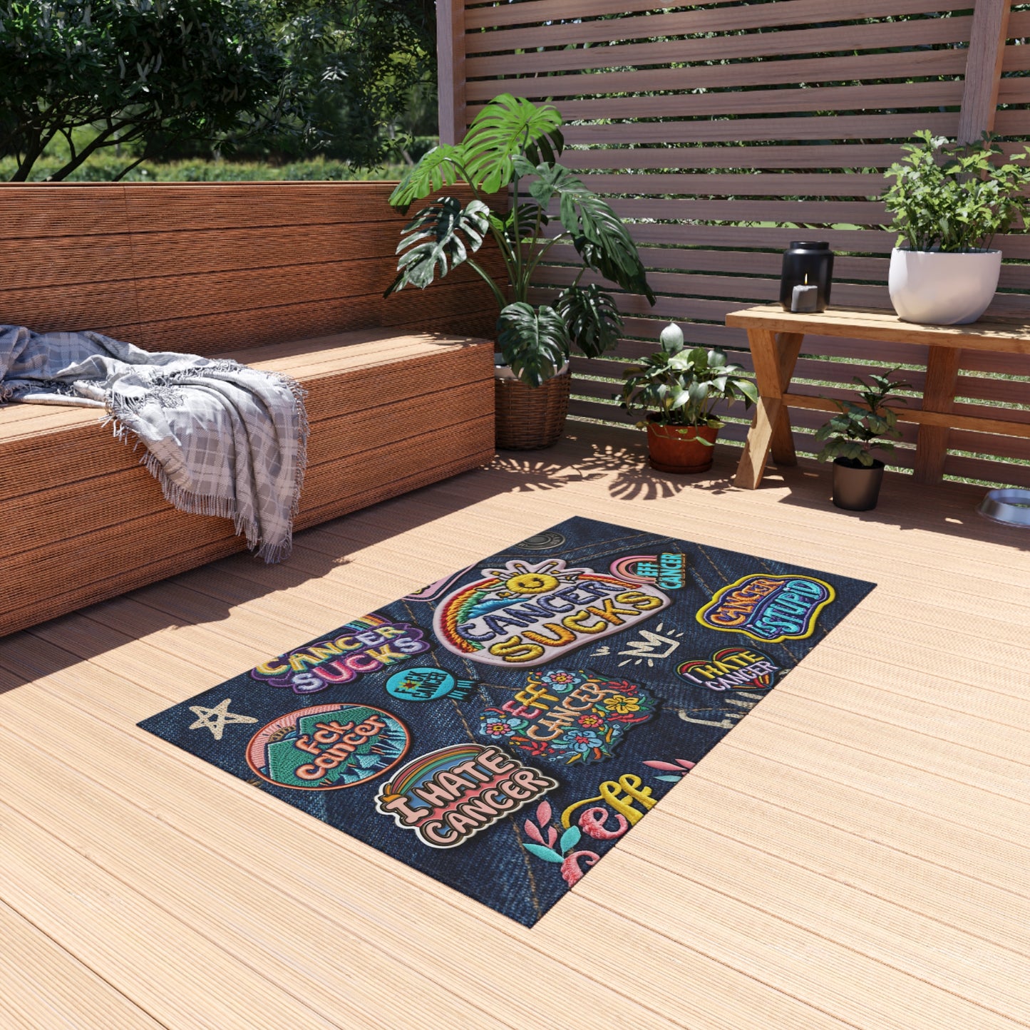 Patchy Outdoor Rug