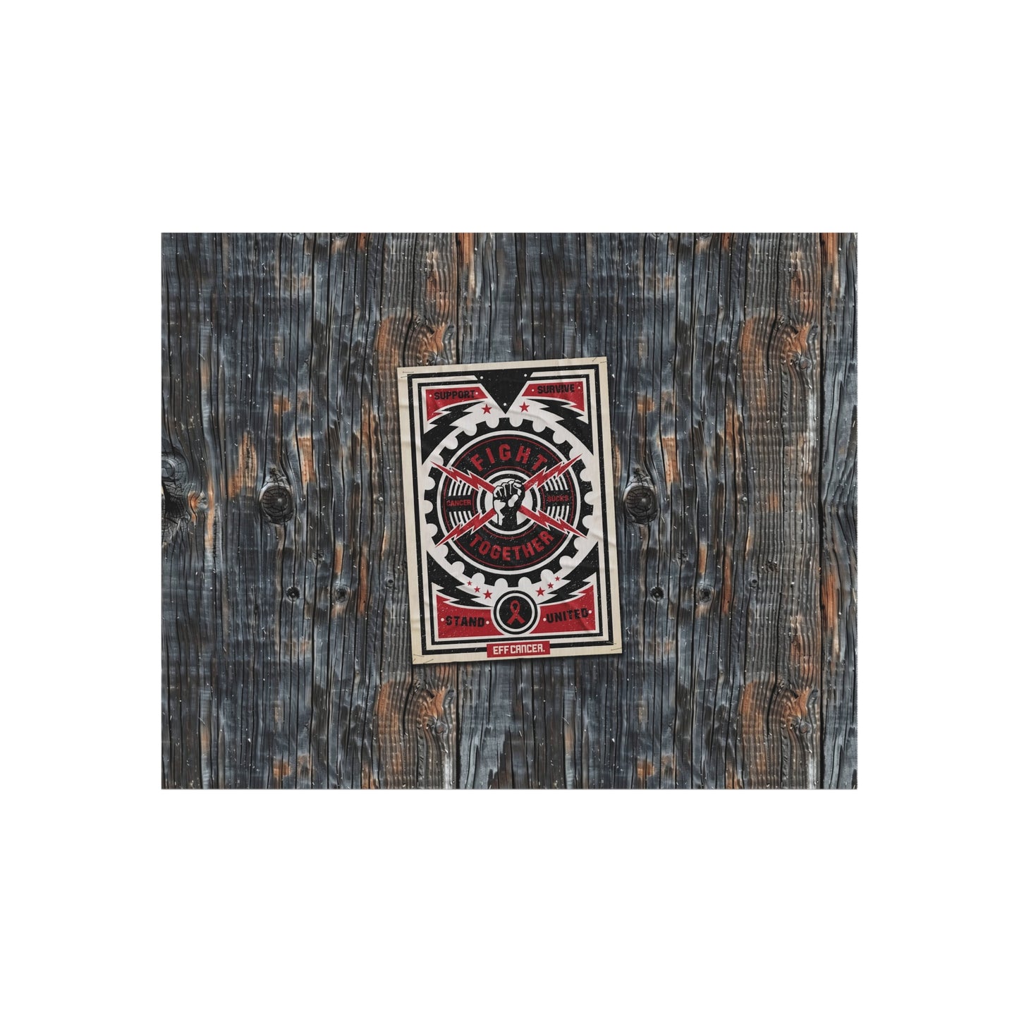 Fight Together Street Outdoor Rug