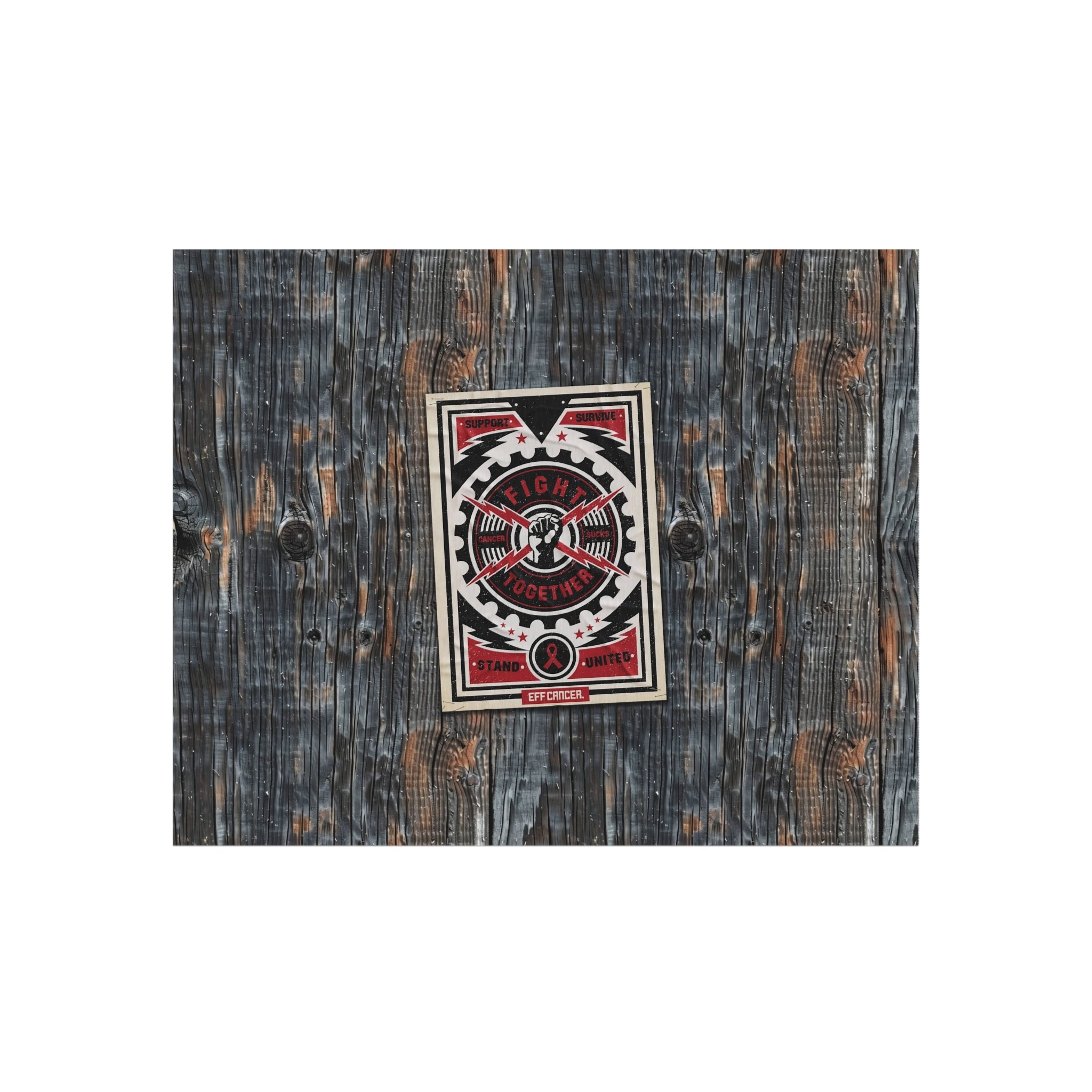 Fight Together Street Outdoor Rug