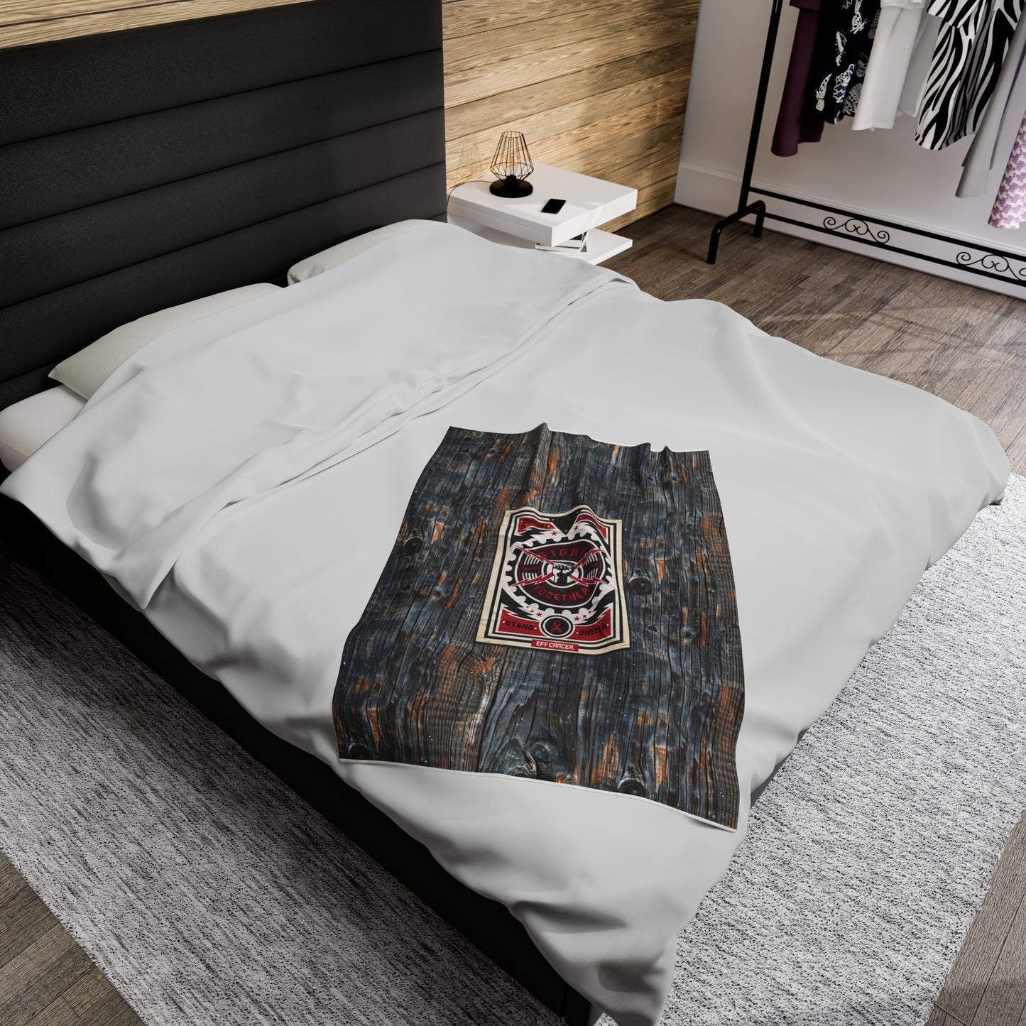 Fight Together Street Plush Blanket