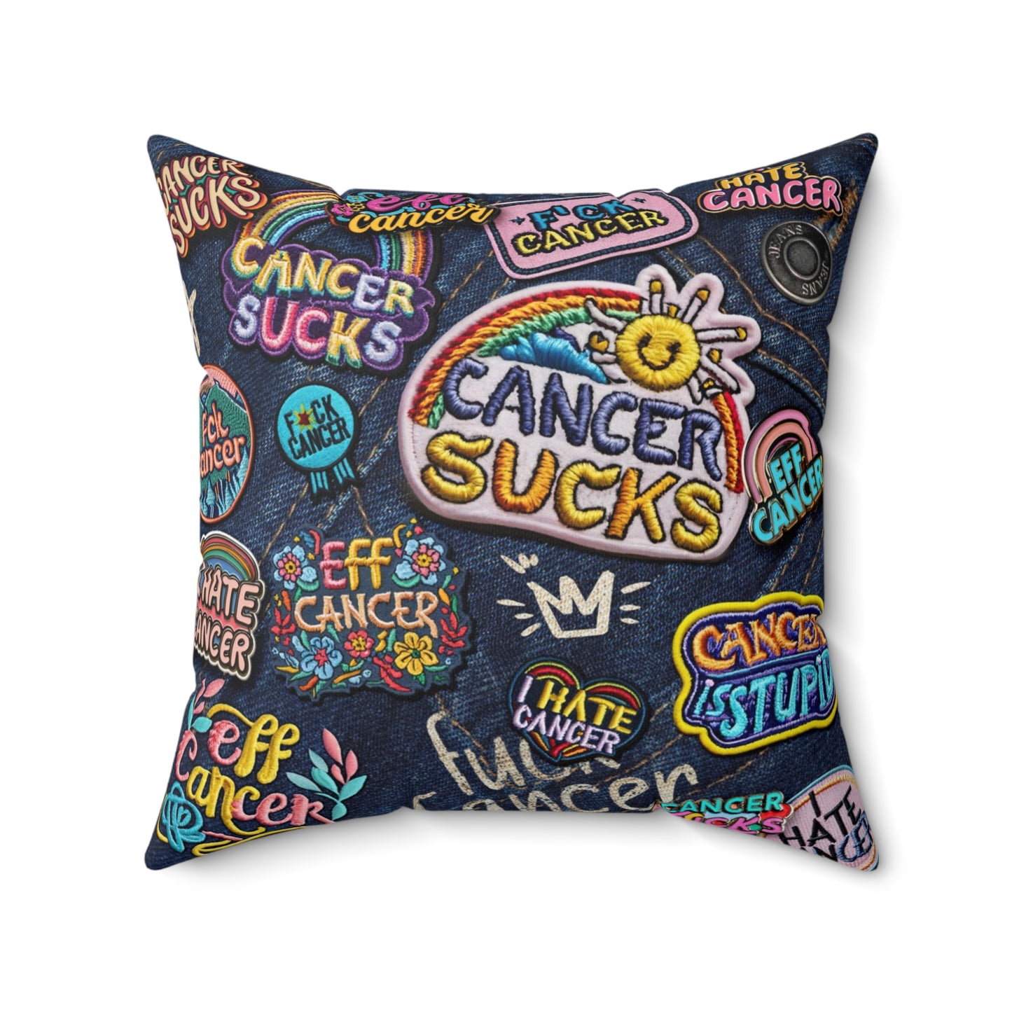 Patchy Pillow