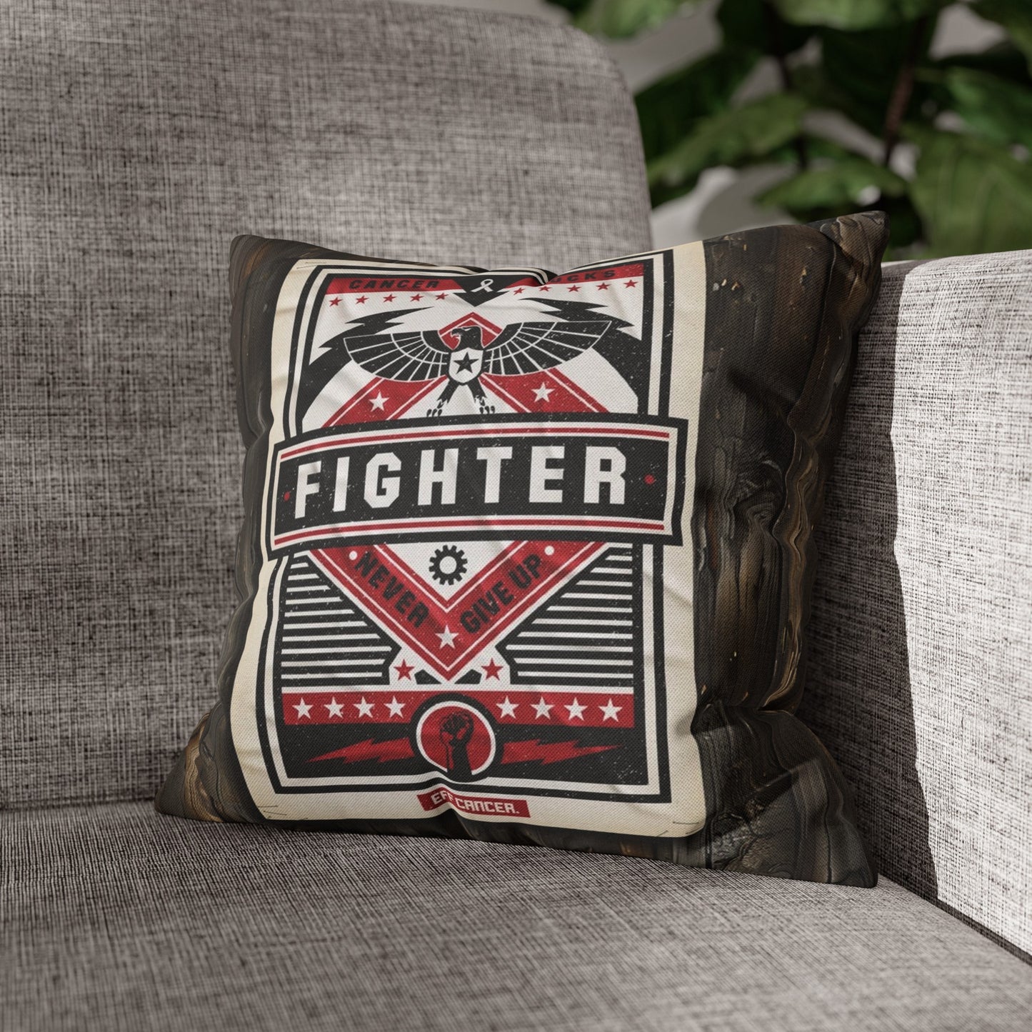 Fighter Pillow Cover
