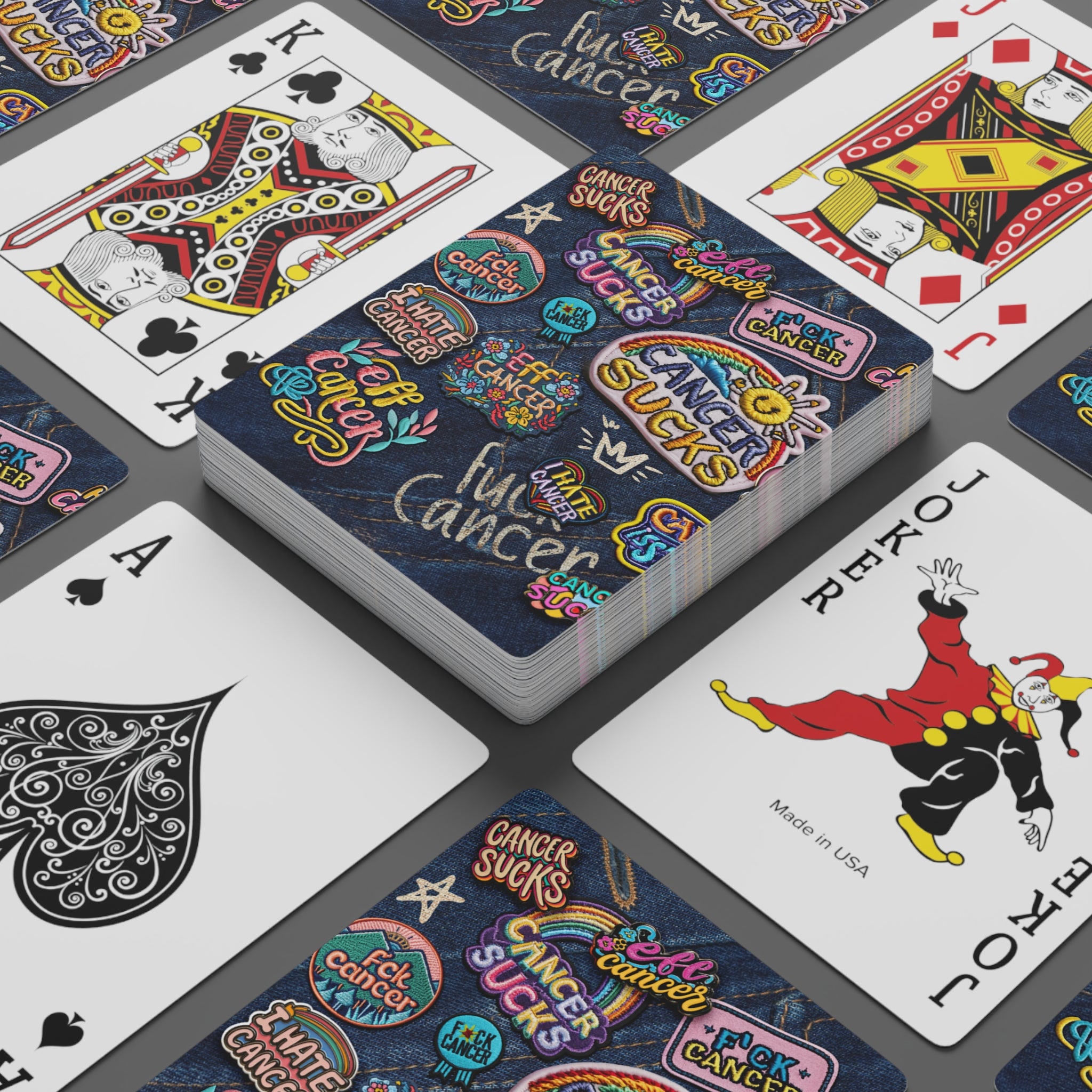 Patchy Playing Cards