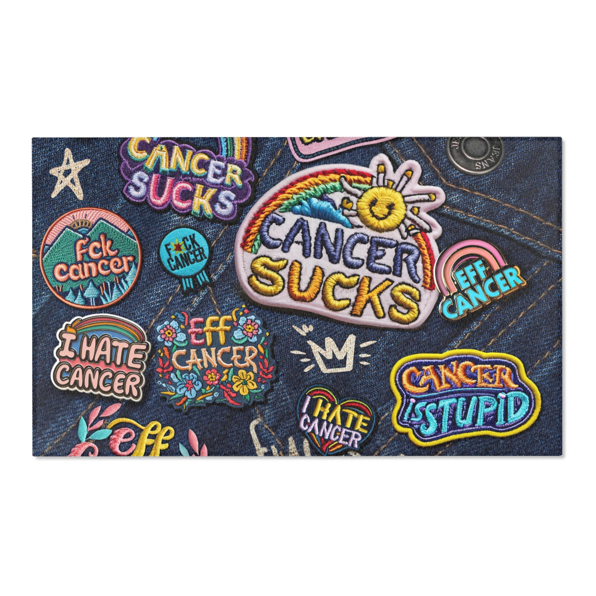 Patchy Area Rug