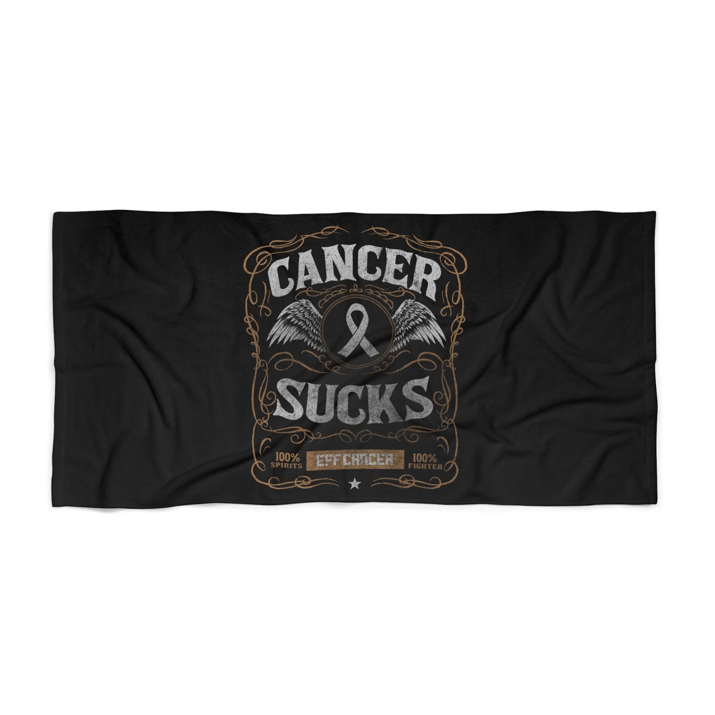 Vintage Sucks Beach Towel