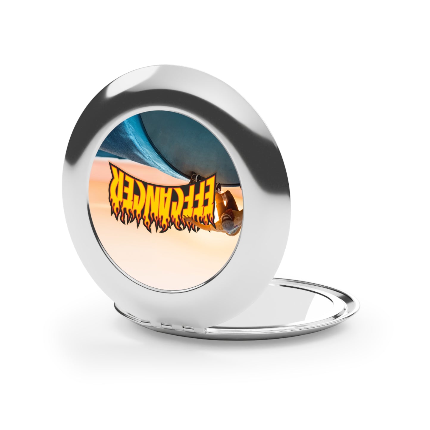 Thrashed Travel Mirror