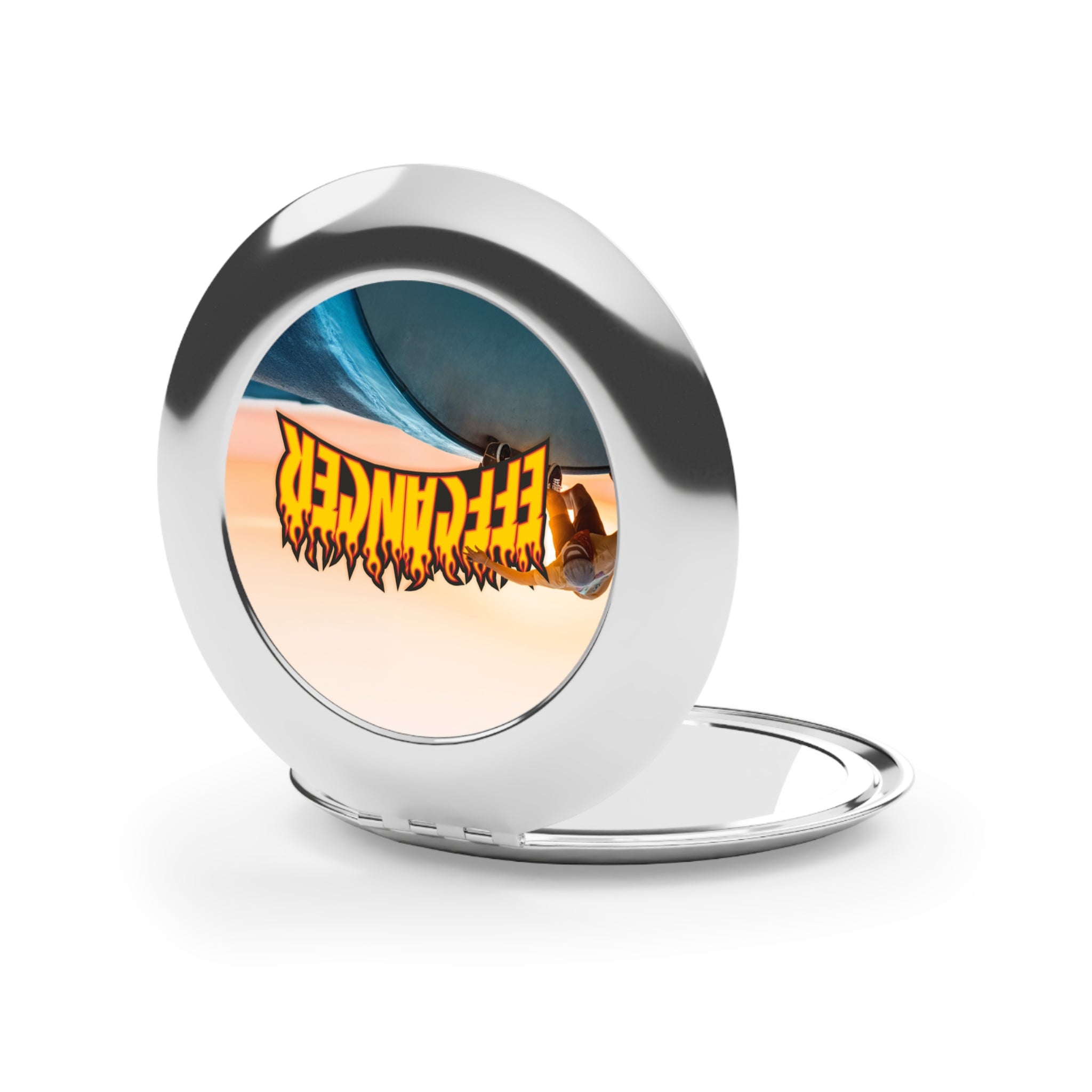 Thrashed Travel Mirror