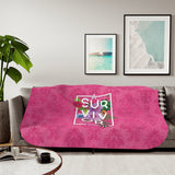 Floral Survival Sherpa