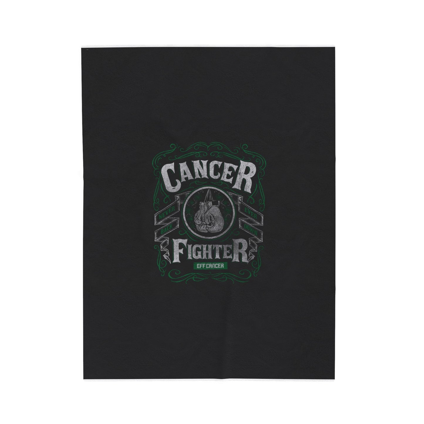 Vintage Fighter Plush Blanket