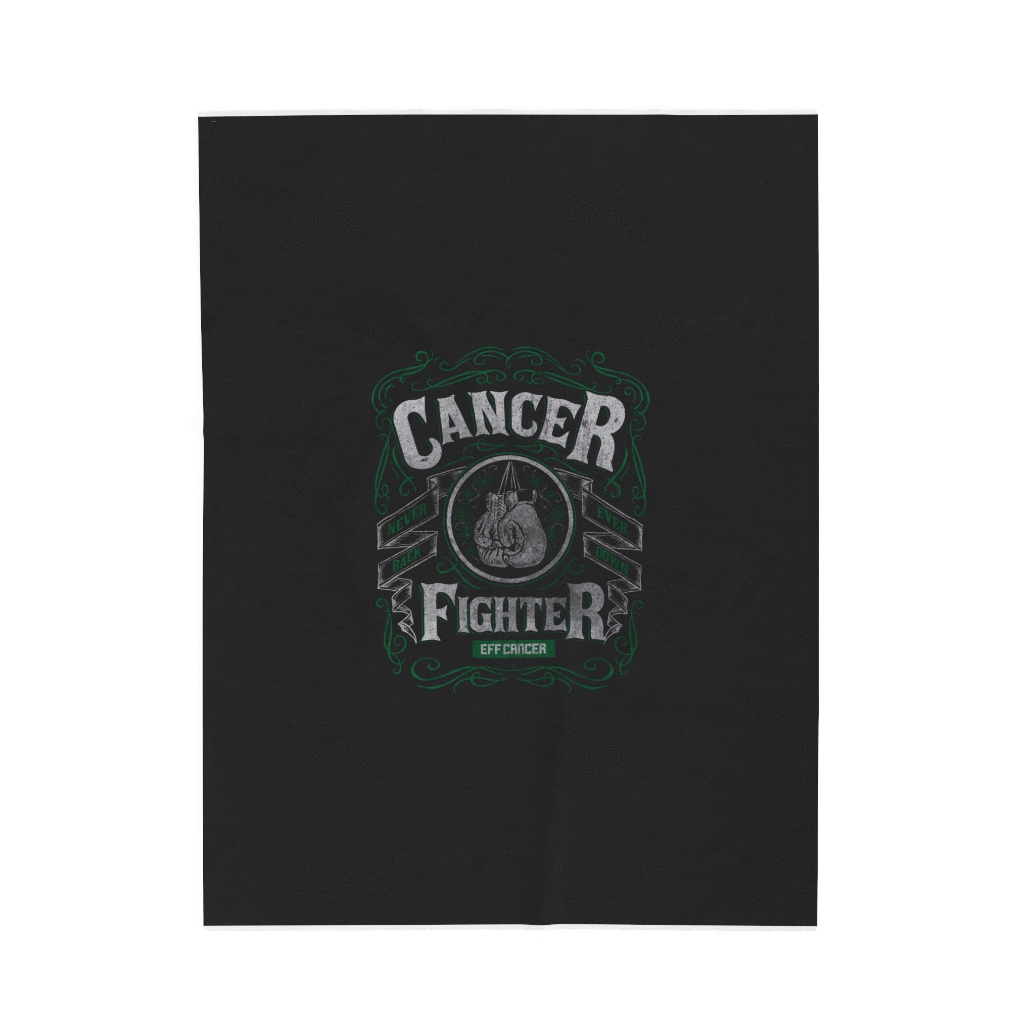 Vintage Fighter Plush Blanket