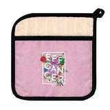 Floral Eff Pot Holder
