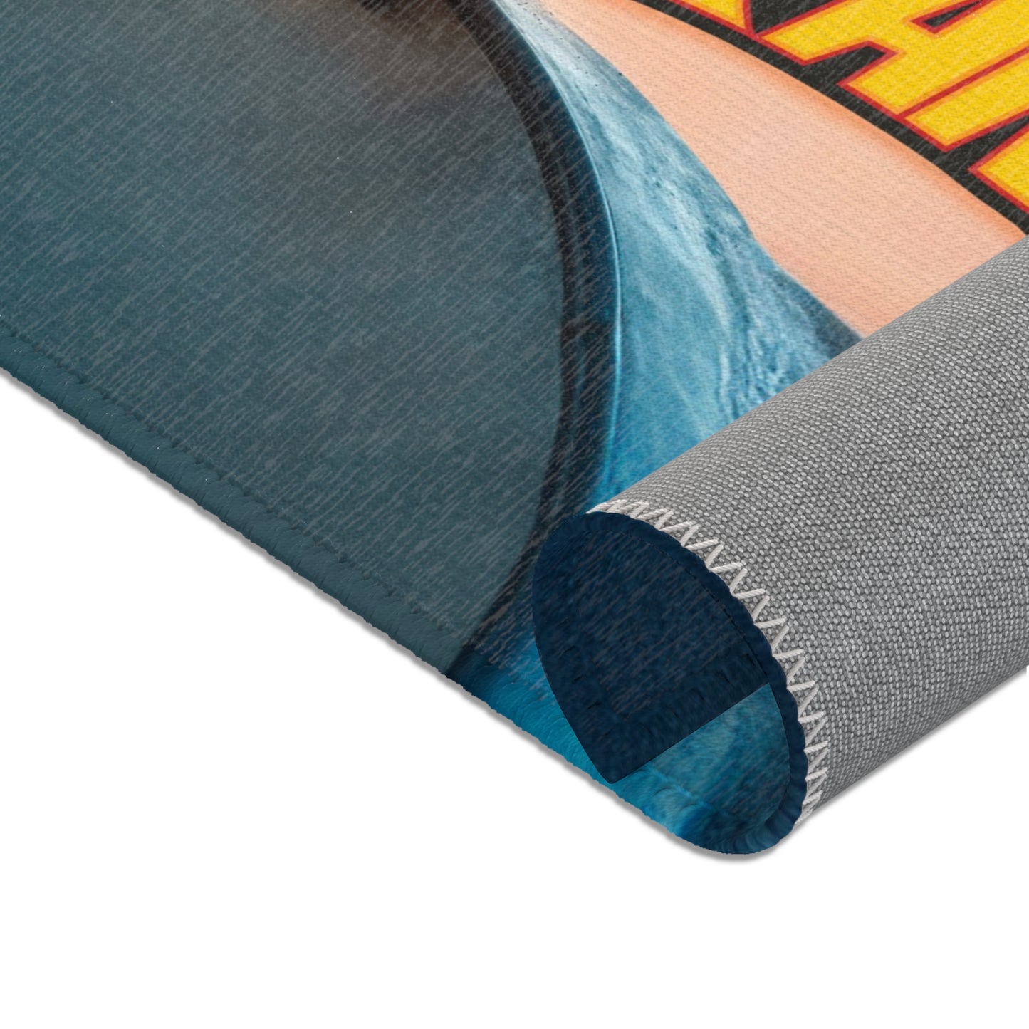 Thrashed Area Rug