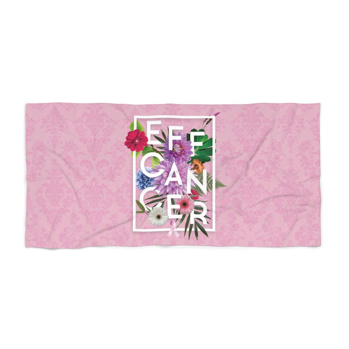 Floral Eff Beach Towel