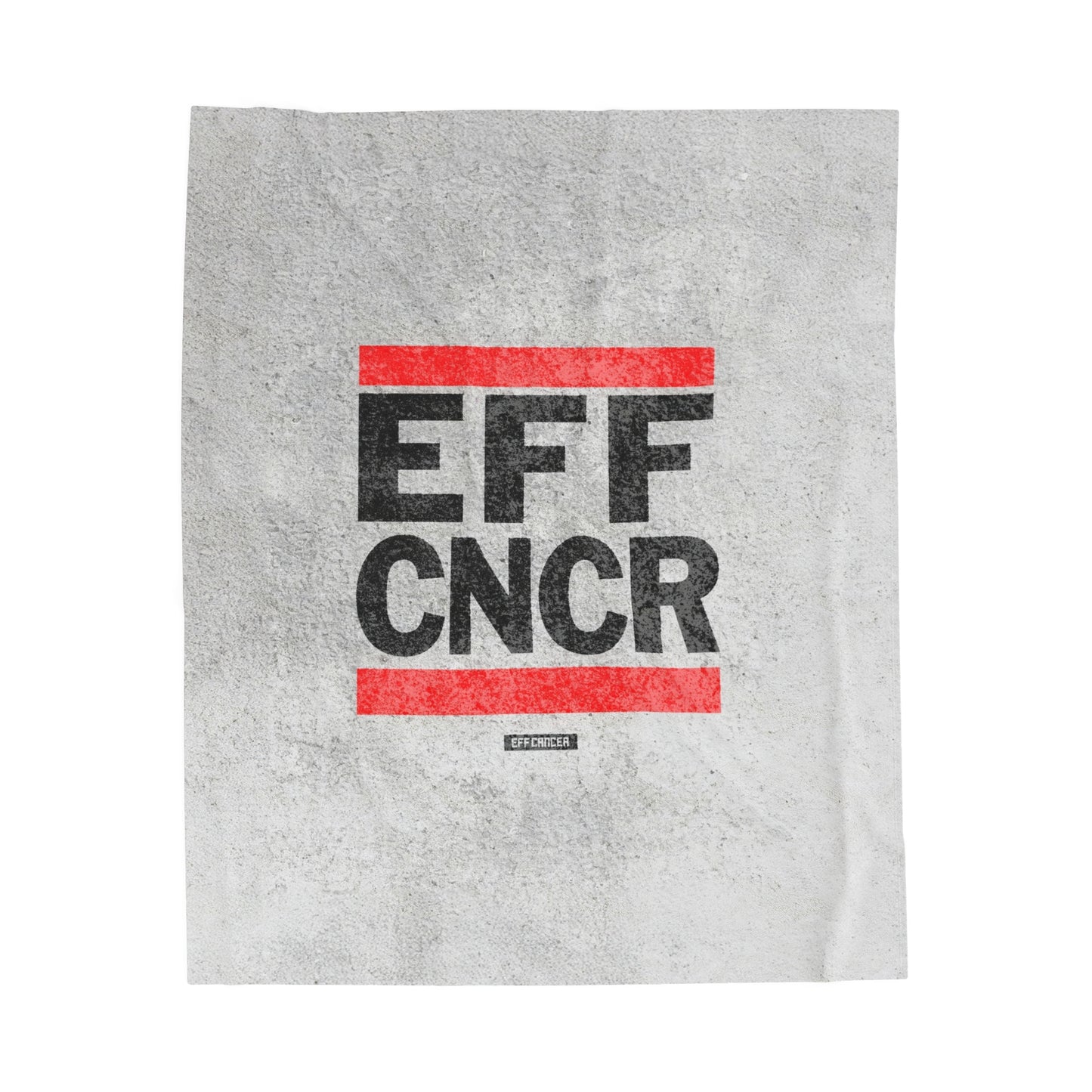 EFF CNCR Plush Blanket