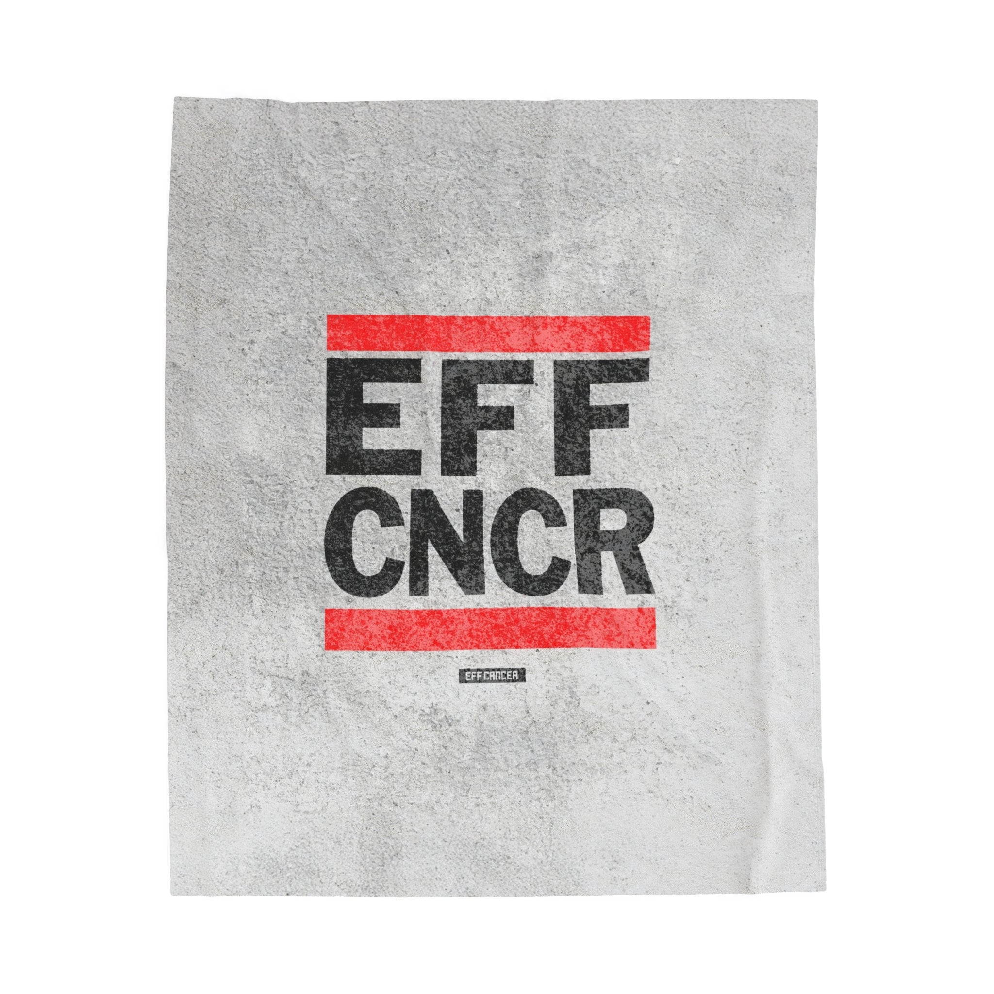 EFF CNCR Plush Blanket