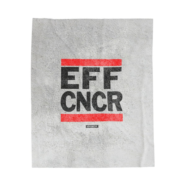 EFF CNCR Plush Blanket