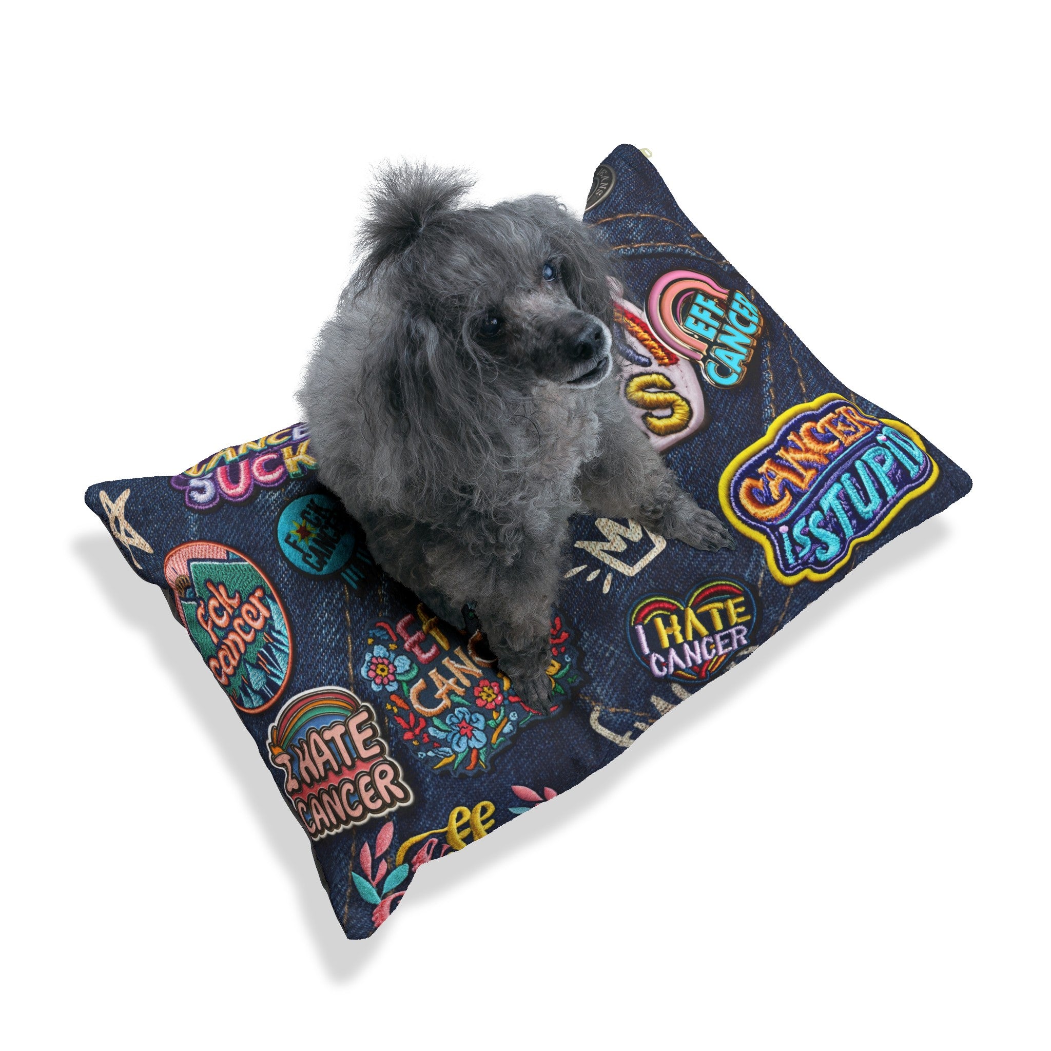 Patchy Pet Bed