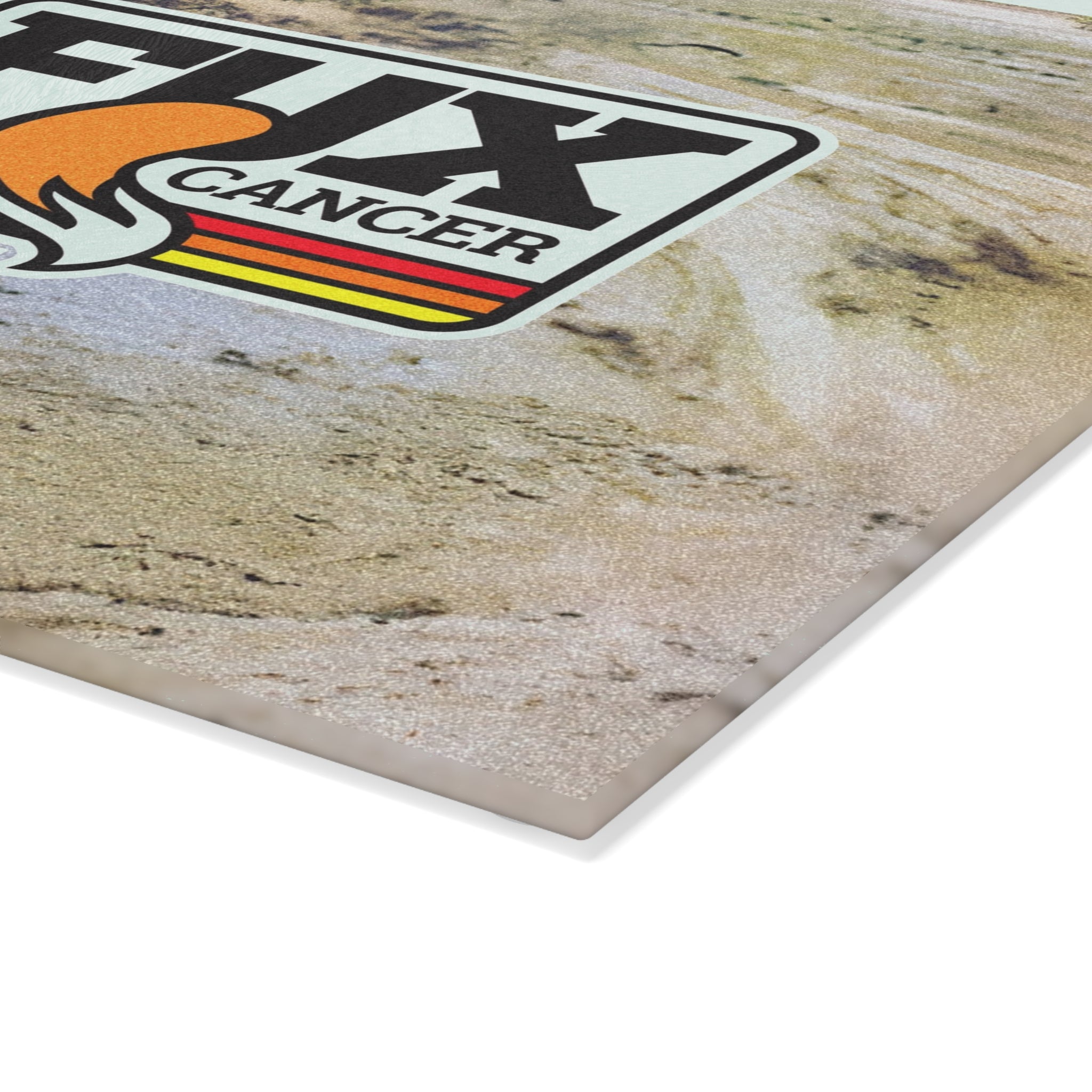 Fux Glass Cutting Board