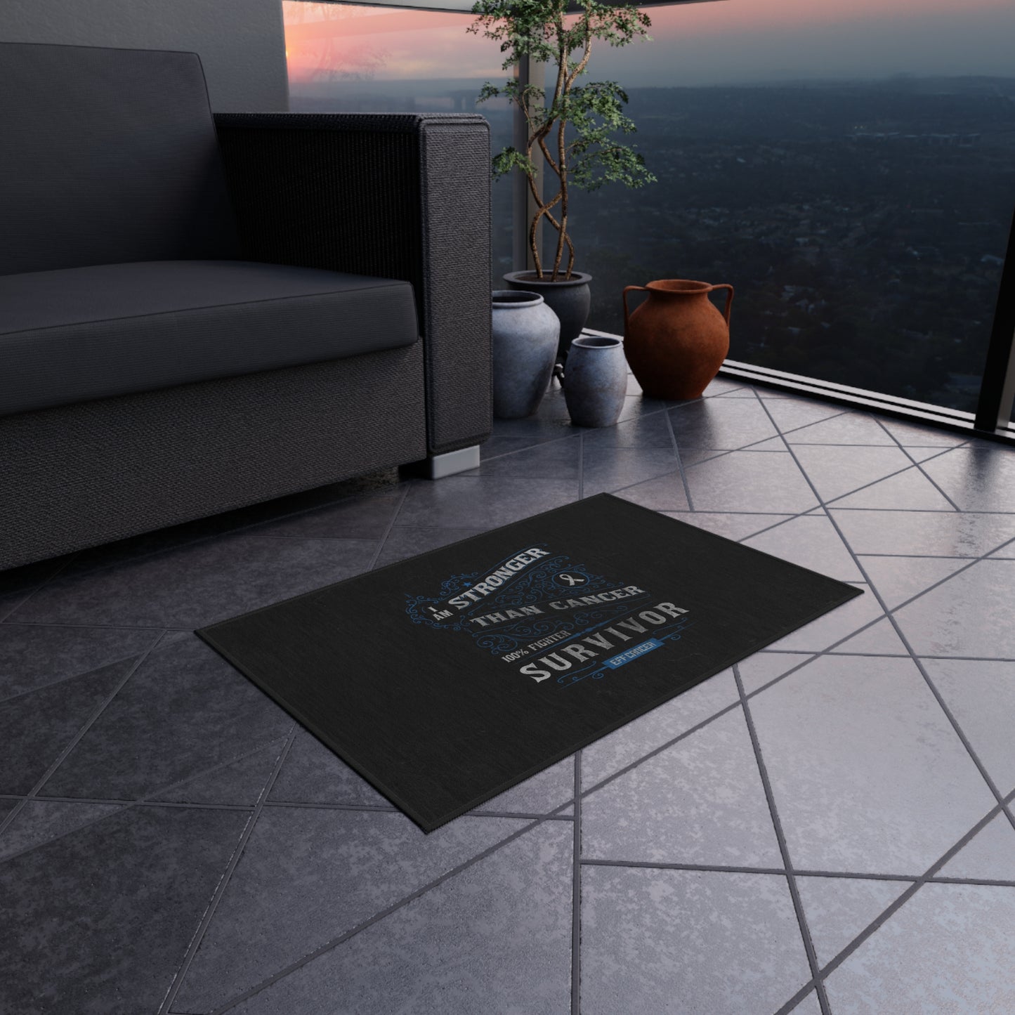 Vintage Stronger Outdoor Rug