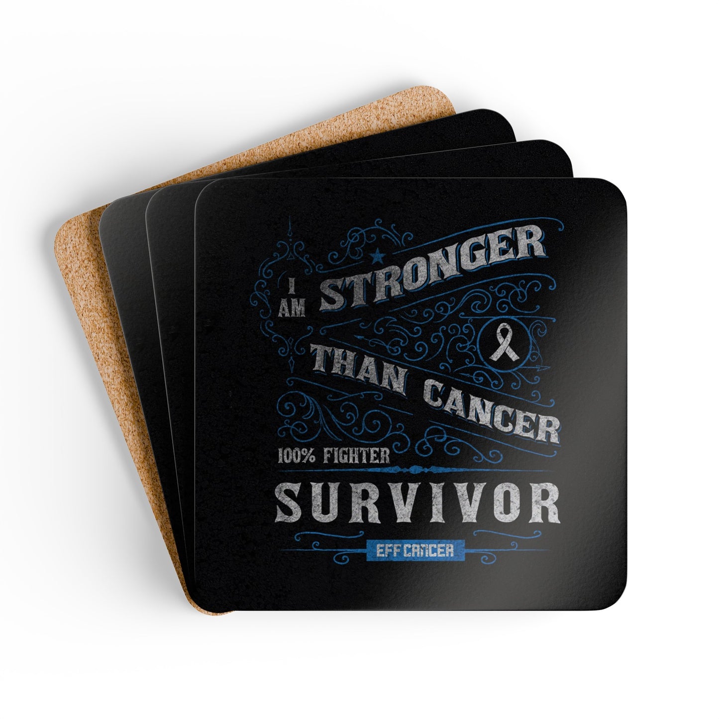 Vintage Stronger Coaster Set
