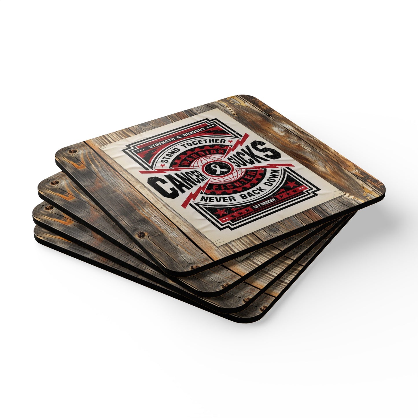 Cancer Sucks Coaster Set