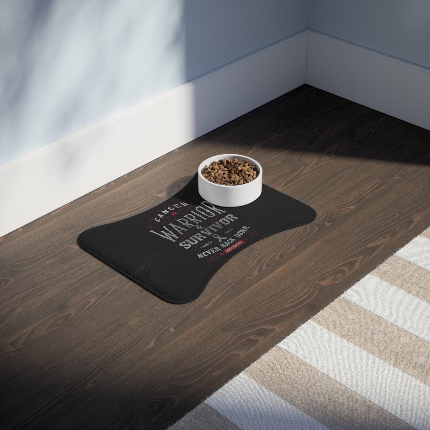 Vintage Warrior Feeding Mat