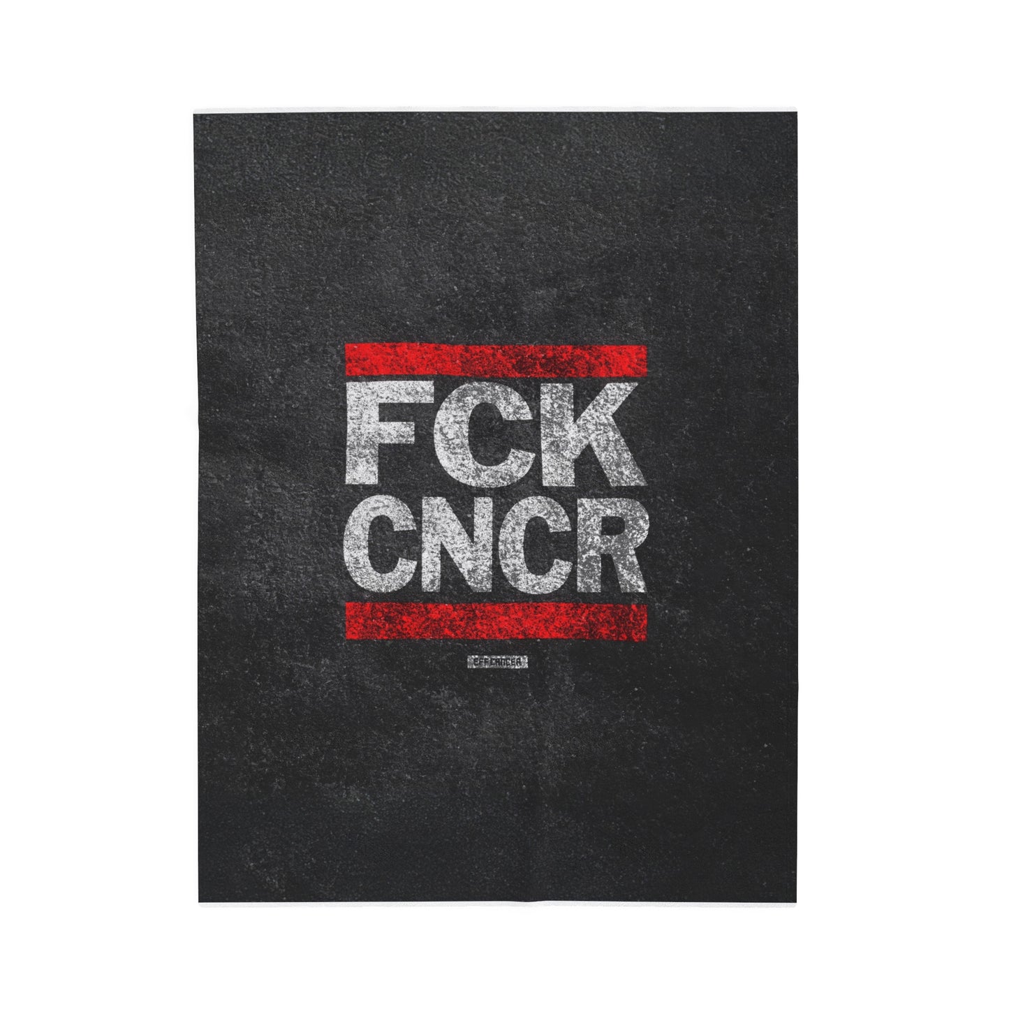 FCK CNCR Plush Blanket
