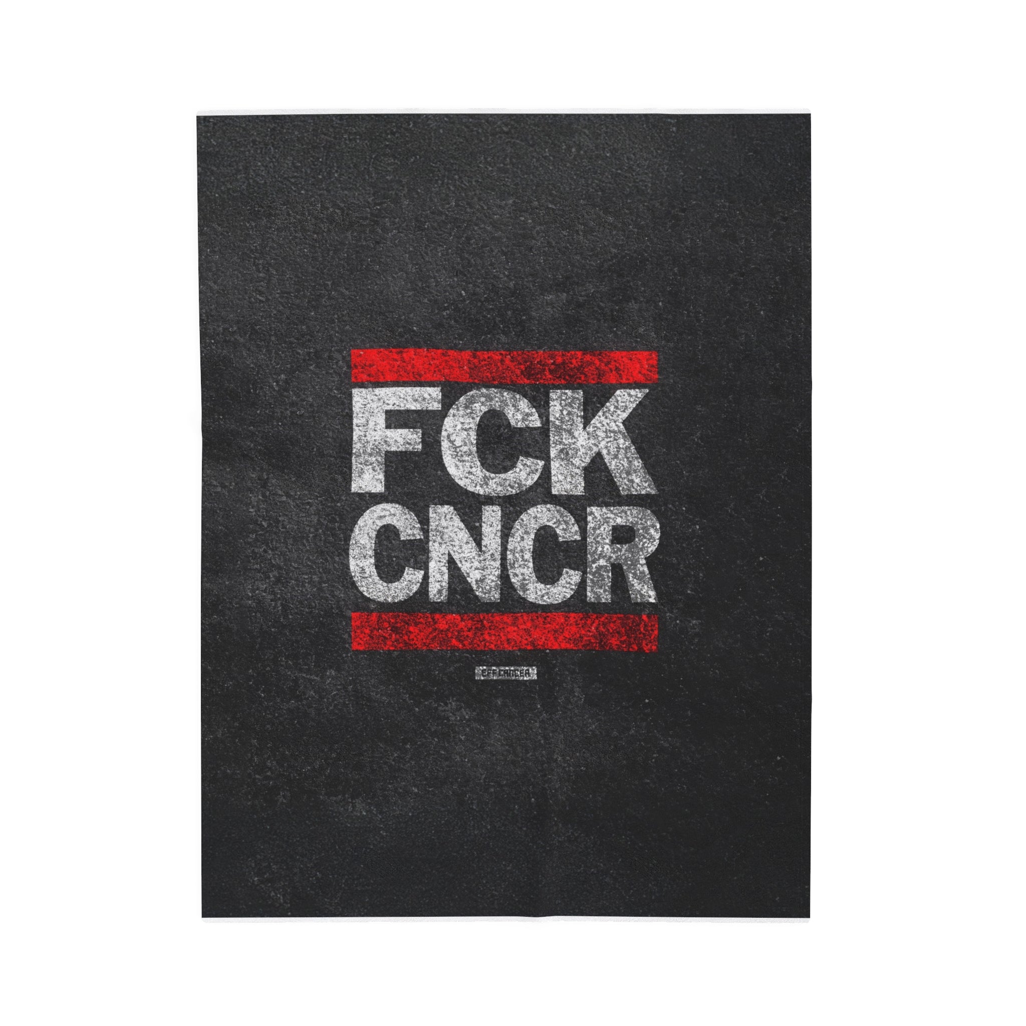 FCK CNCR Plush Blanket