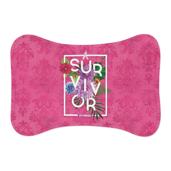 Floral Survival Feeding Mat