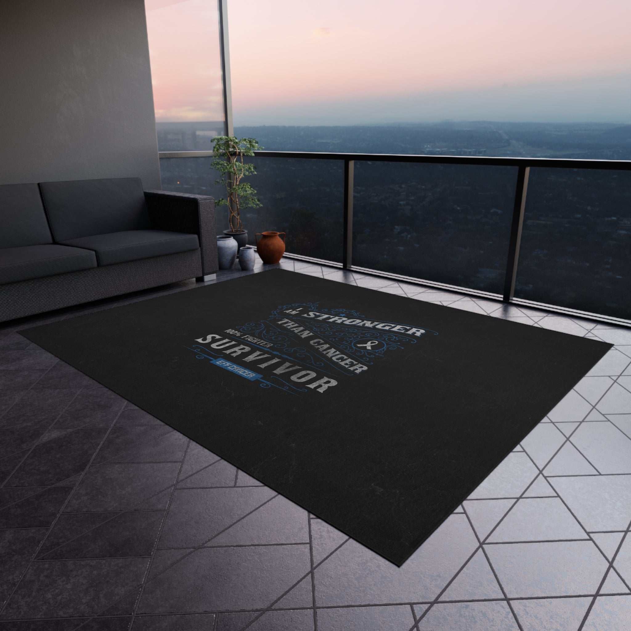 Vintage Stronger Outdoor Rug