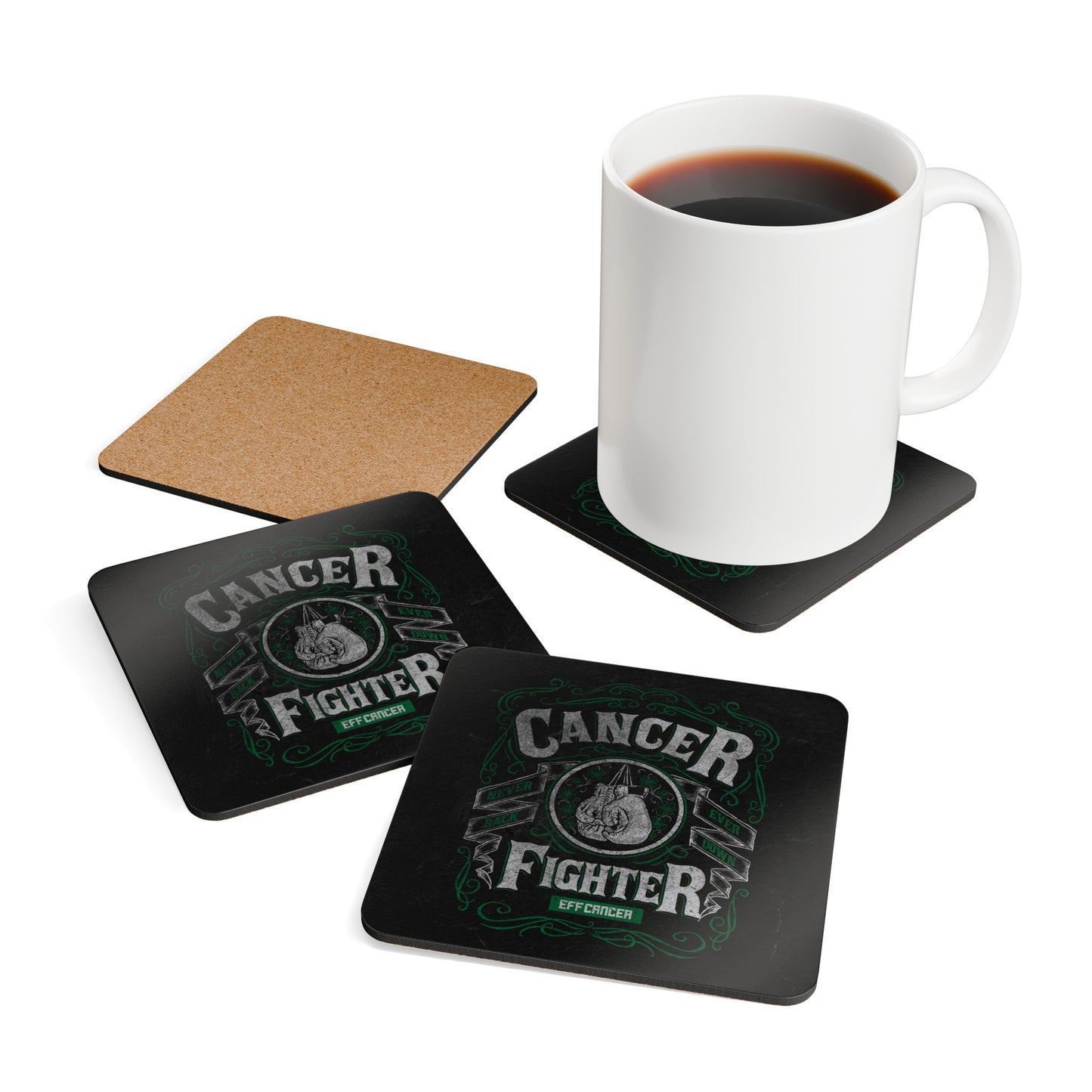 Vintage Fighter Coaster Set