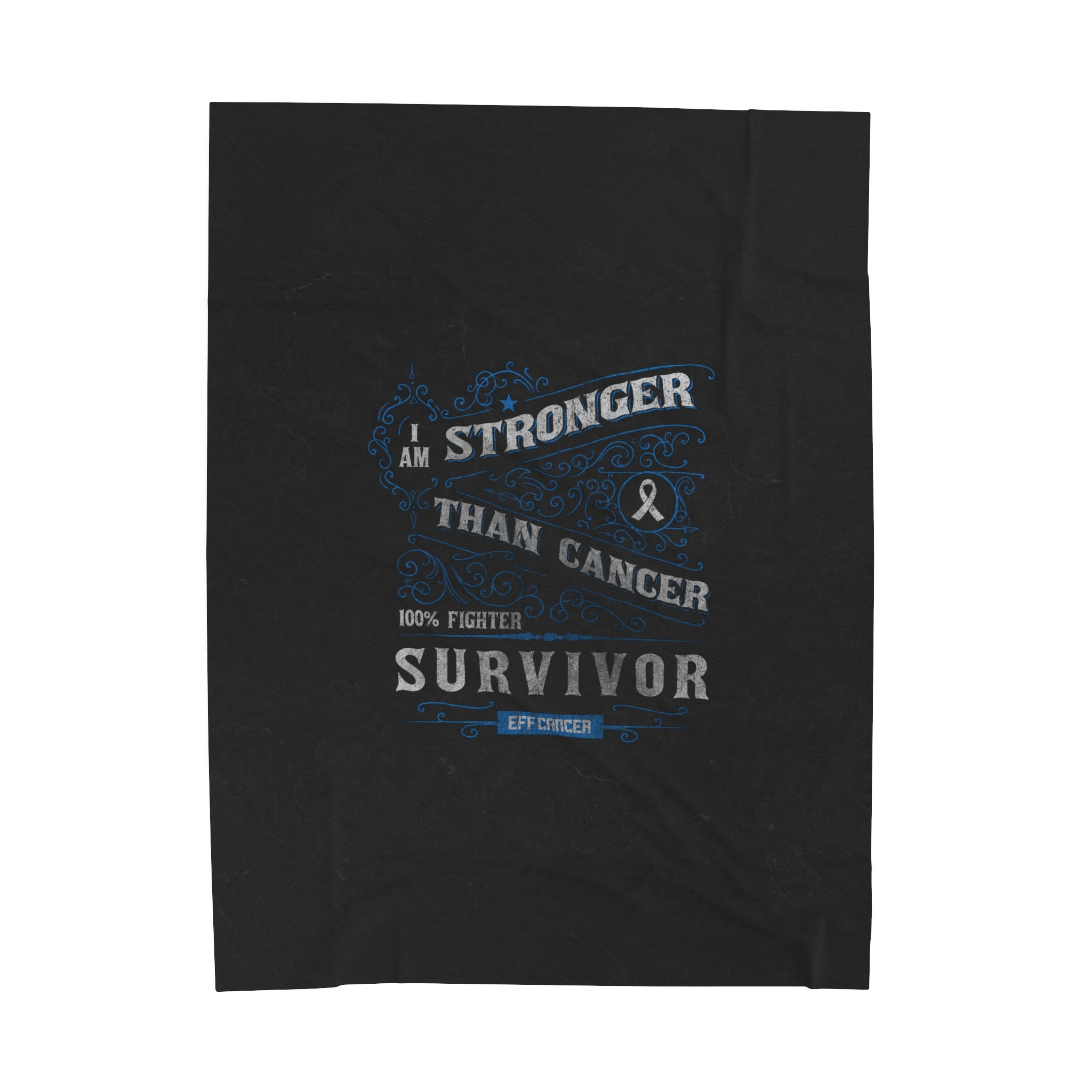Vintage Stronger Plush Blanket