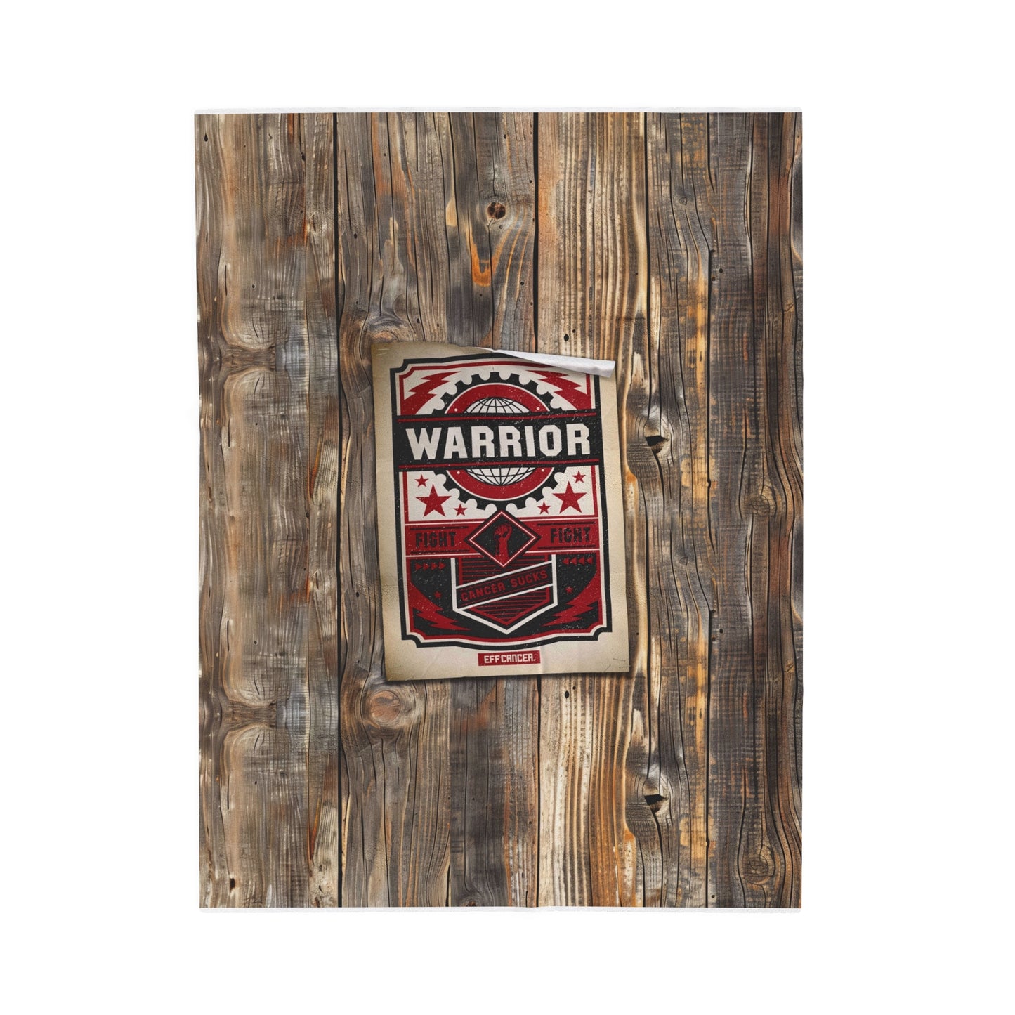 Warrior Street Plush Blanket
